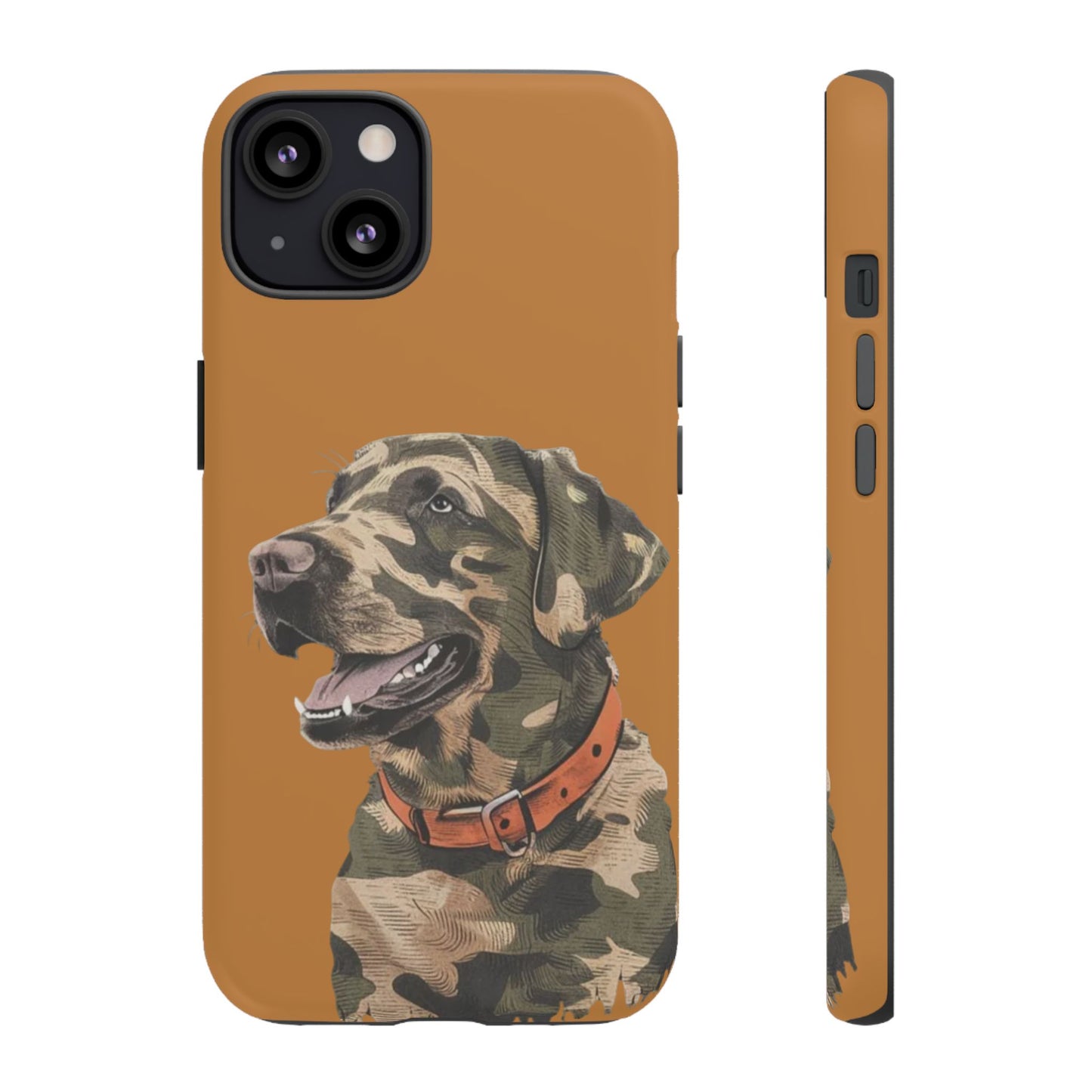 Camo Duck Dog custom design Tough Cases