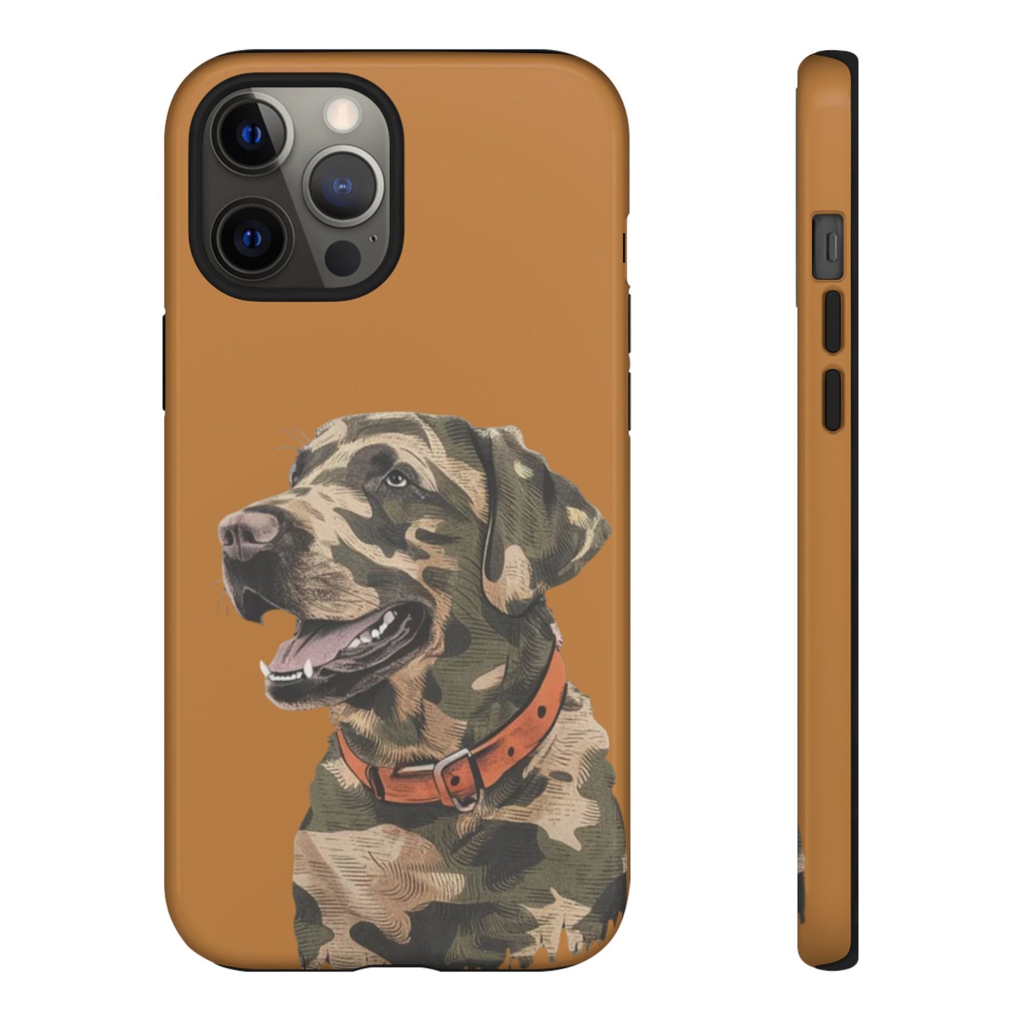Camo Duck Dog custom design Tough Cases