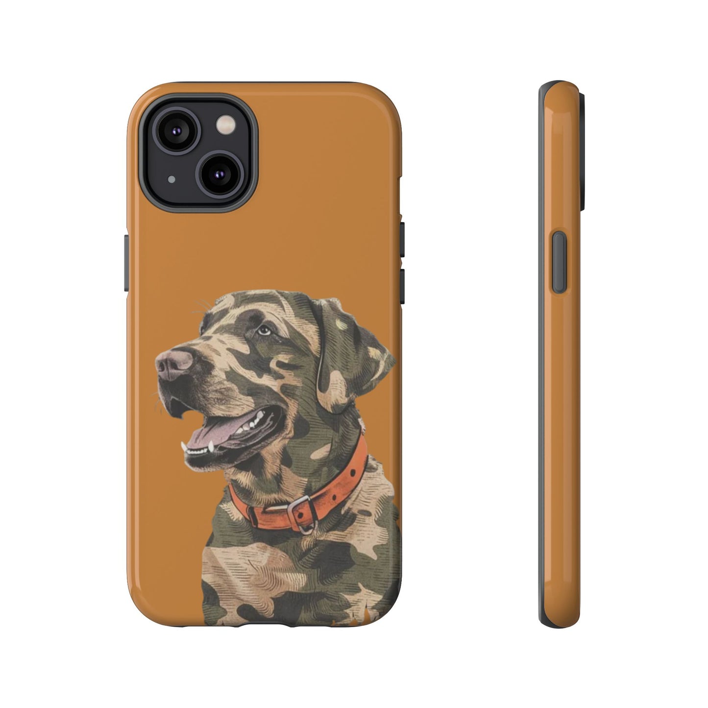 Camo Duck Dog custom design Tough Cases