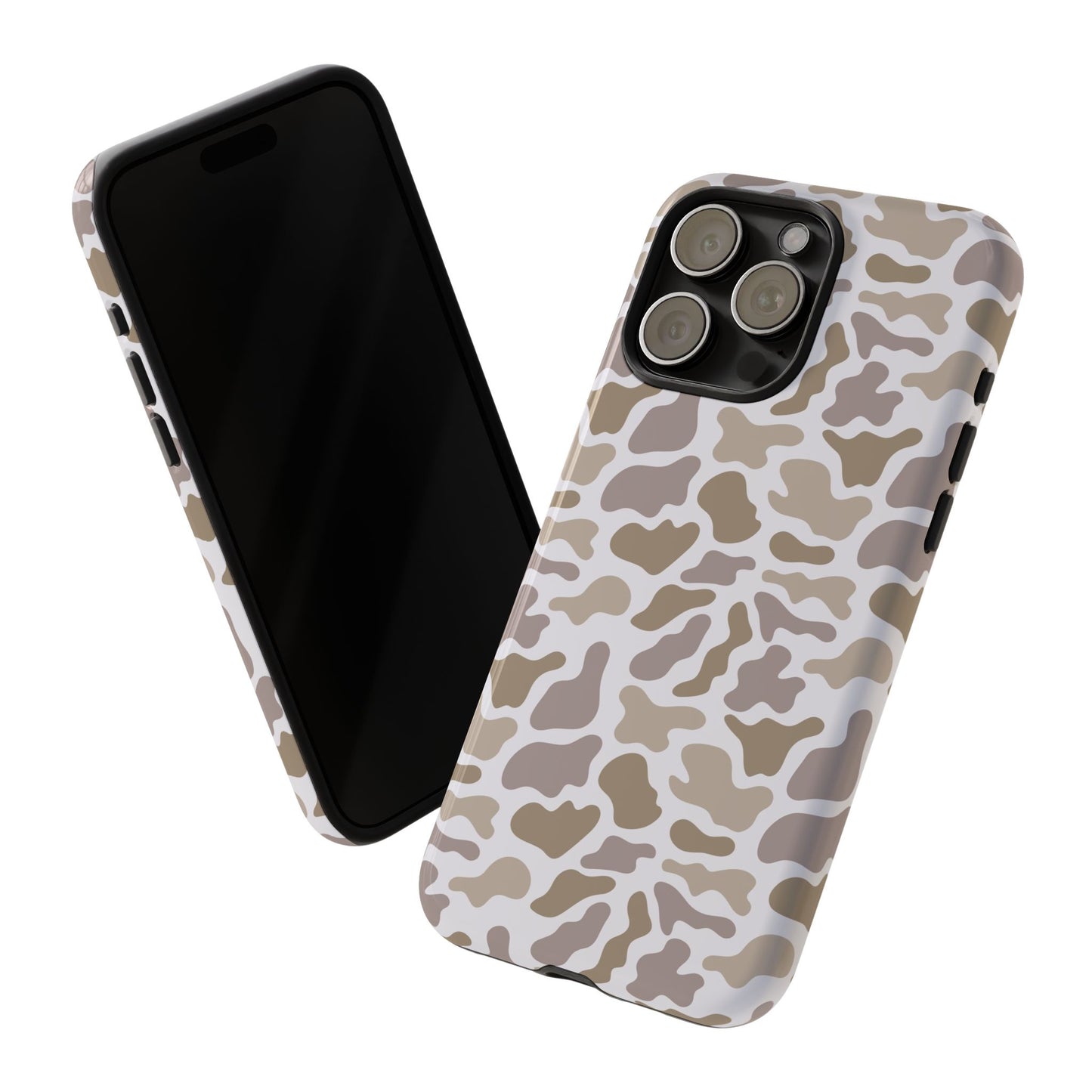 Grey Camo custom design Tough Cases