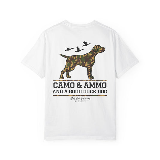 Camo and Ammo Unisex T-Shirt, Perfect for Gifts, Father's Day, Golf Events, Casual Wear, Comfortable Tee