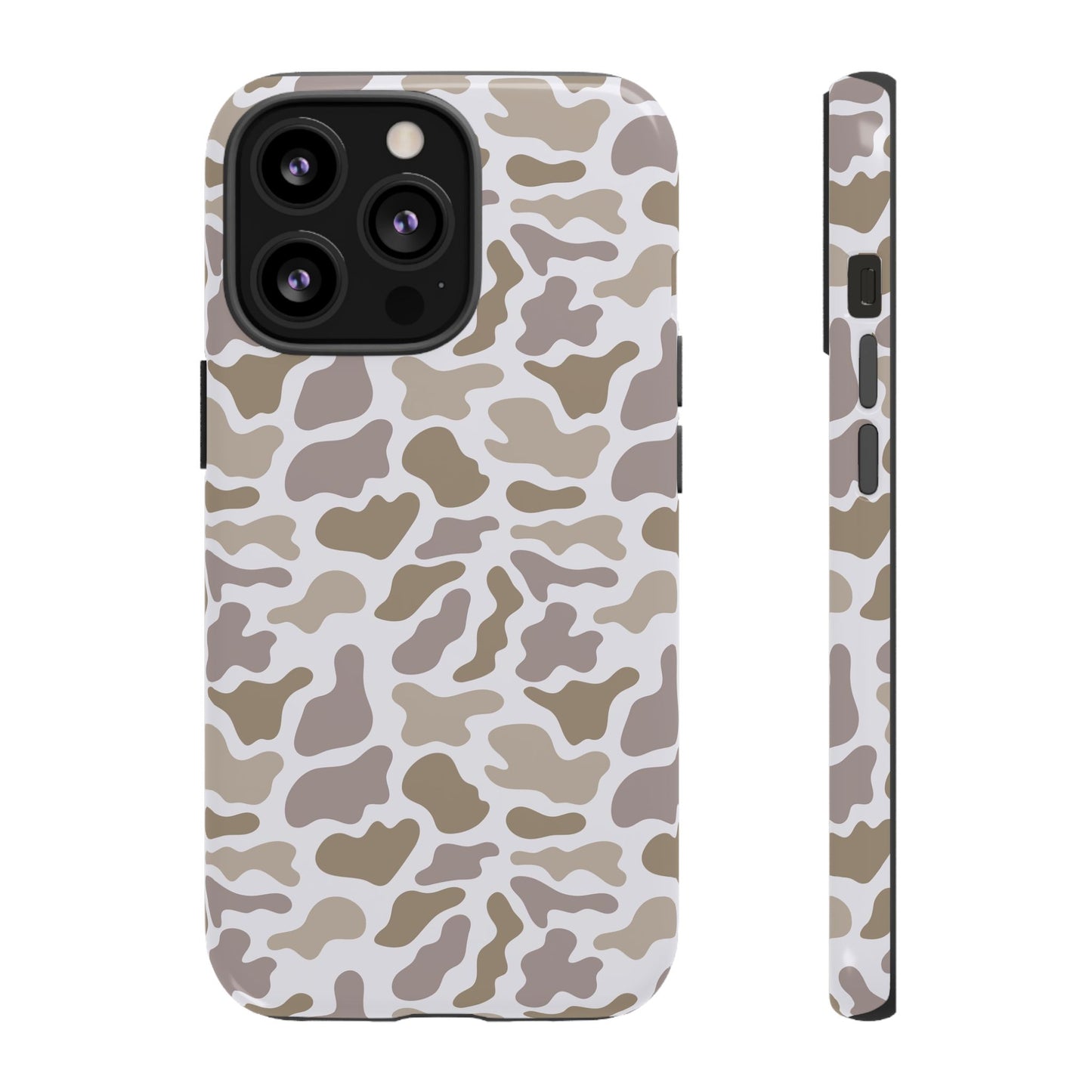 Grey Camo custom design Tough Cases
