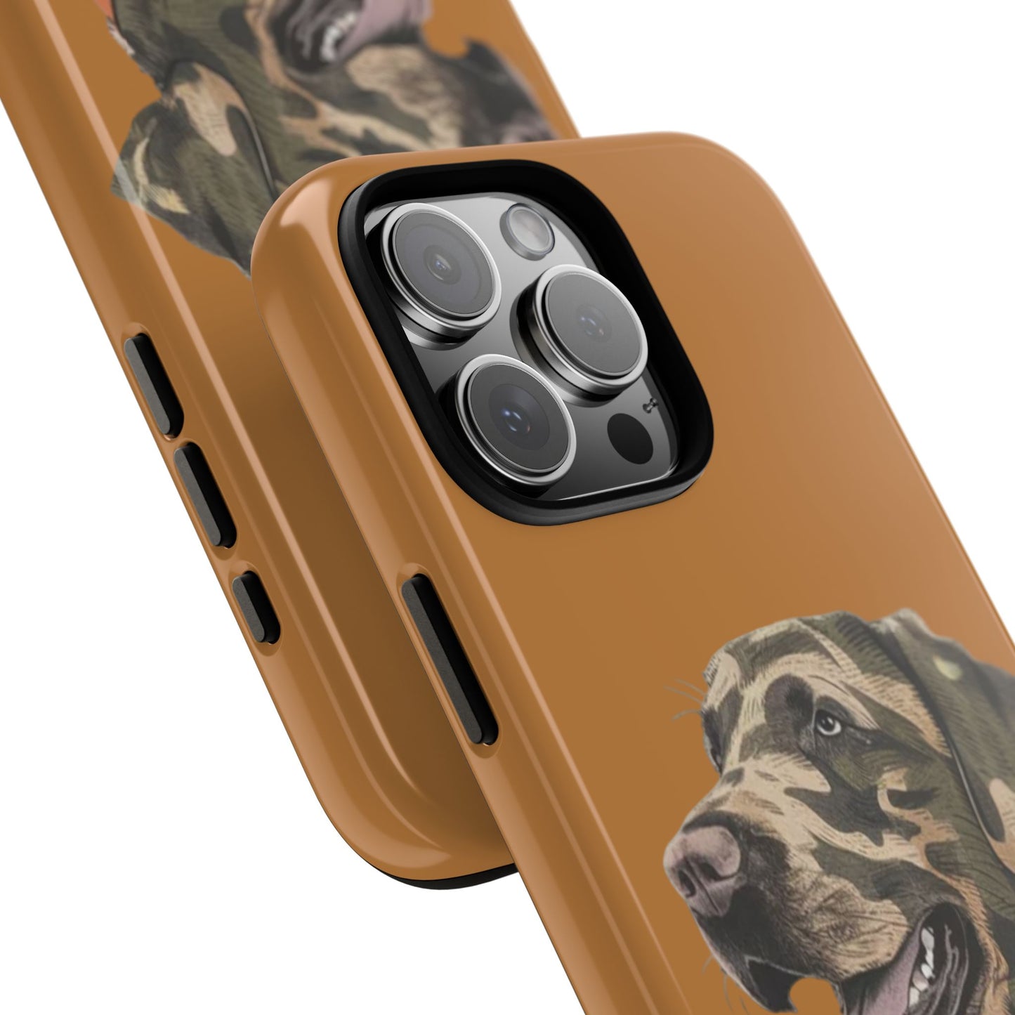 Camo Duck Dog custom design Tough Cases