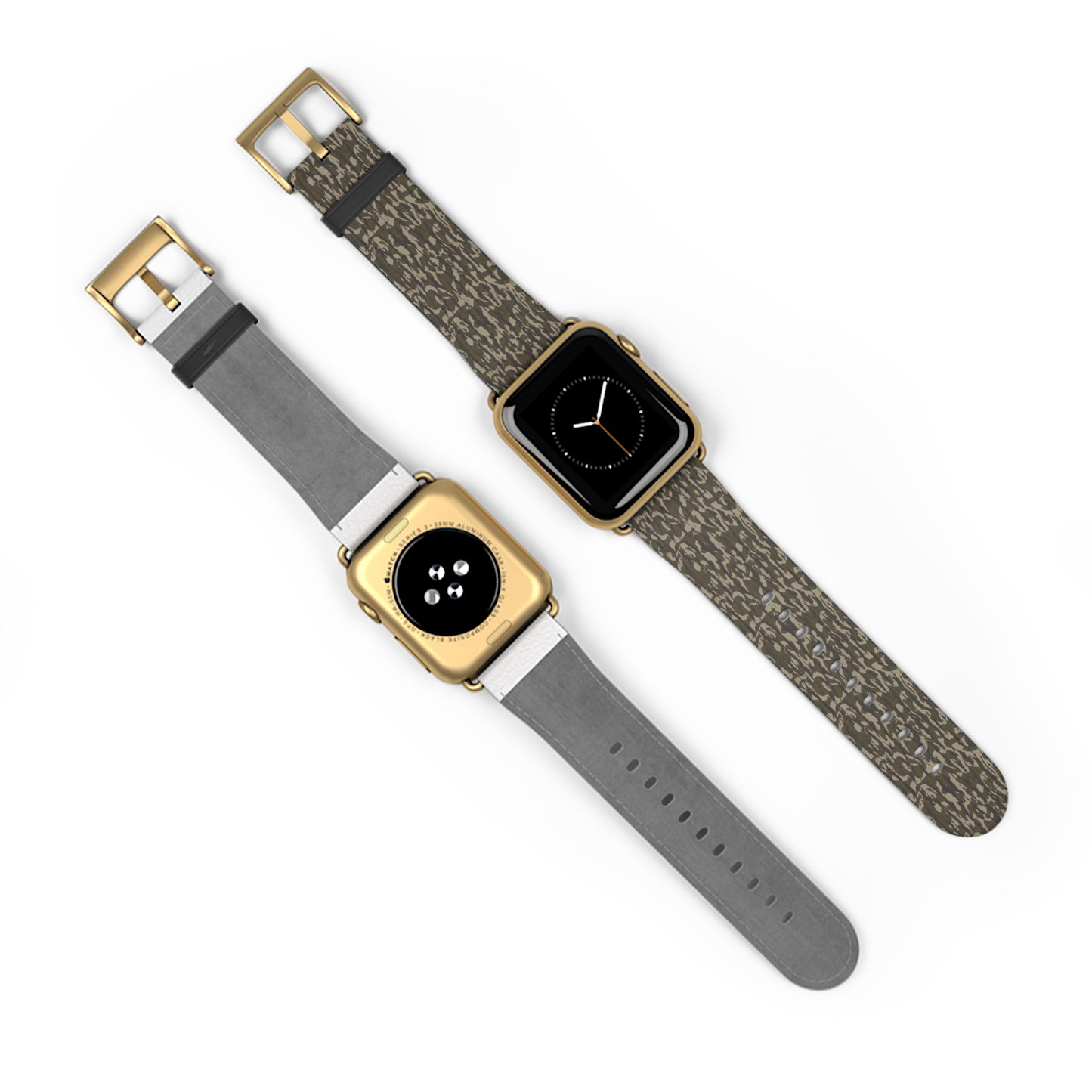 Bottomland Camo Watch Band, Trendy Accessory, Men's Gift, Unisex Style, Perfect for Outdoor Activities, Unique Fashion