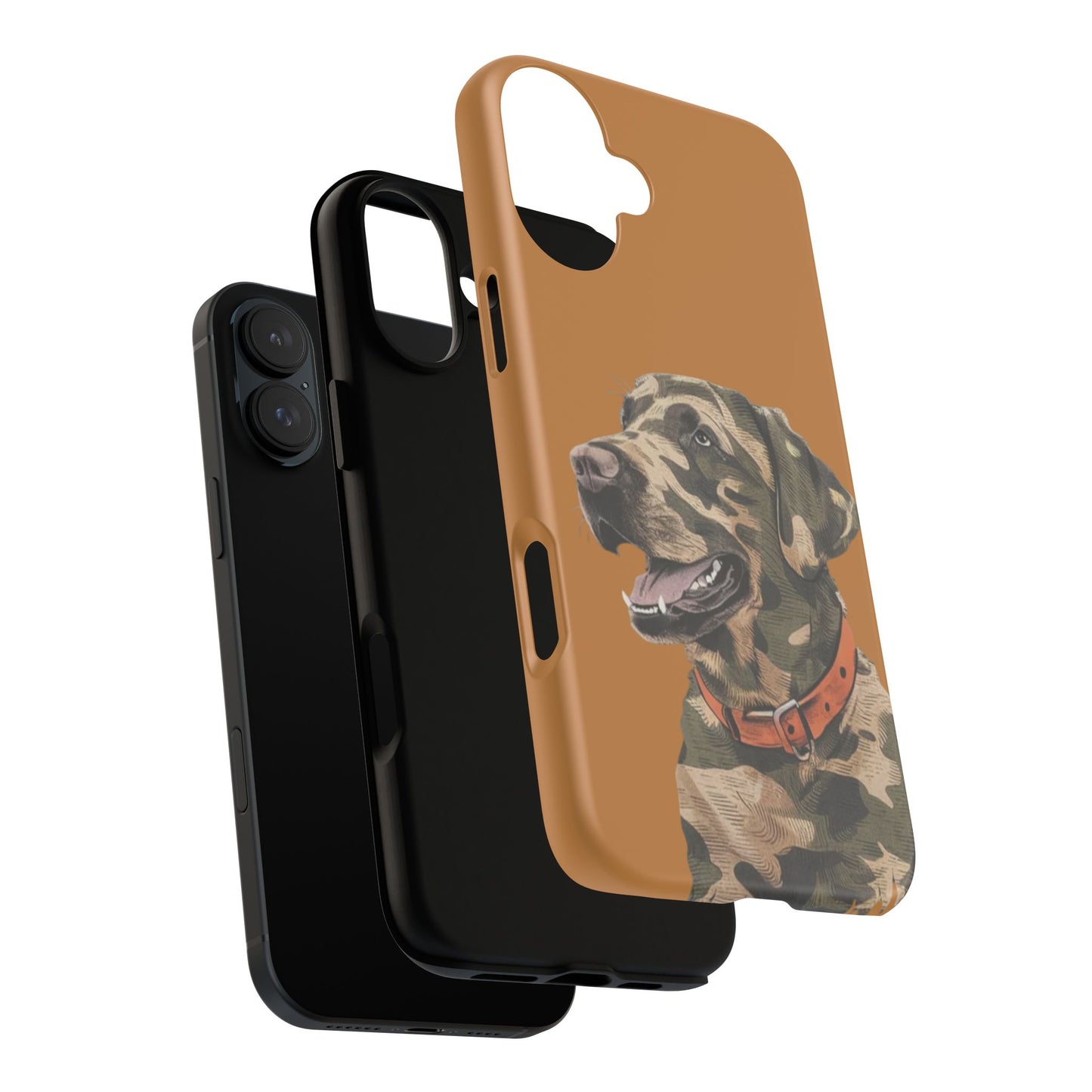 Camo Duck Dog custom design Tough Cases