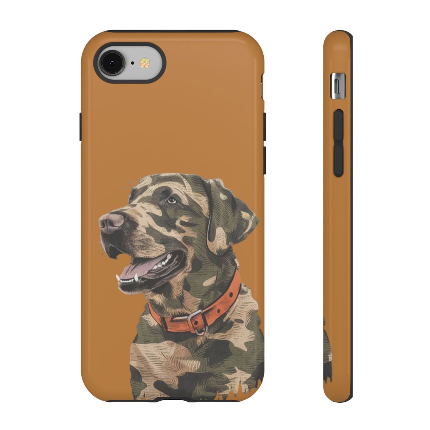 Camo Duck Dog custom design Tough Cases