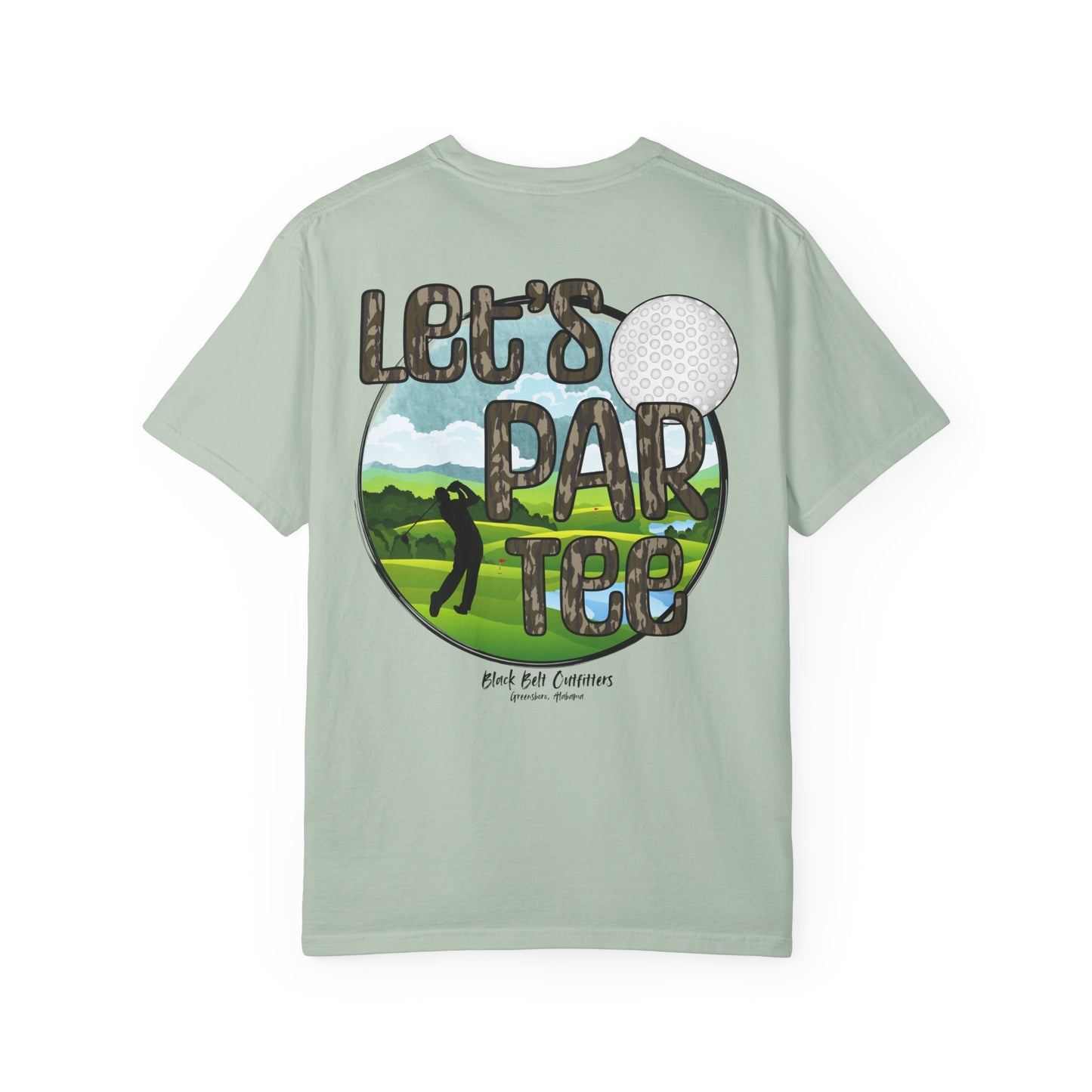 Let's Par Tee, Unisex Cotton Tee, Perfect for Golf Lovers, Gift for Father's Day, Casual Wear, Sports Apparel