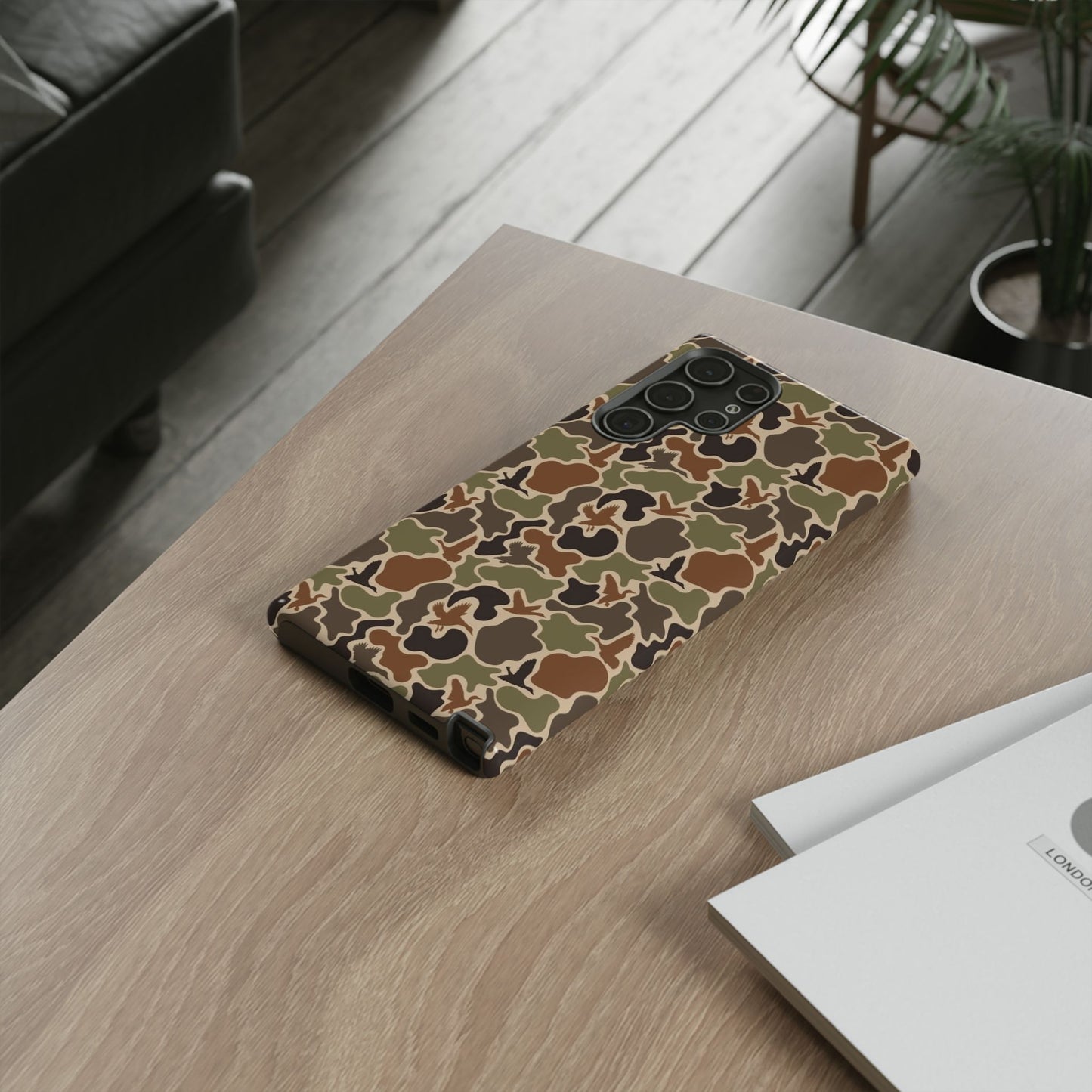 Duck Camo custom design Tough Cases