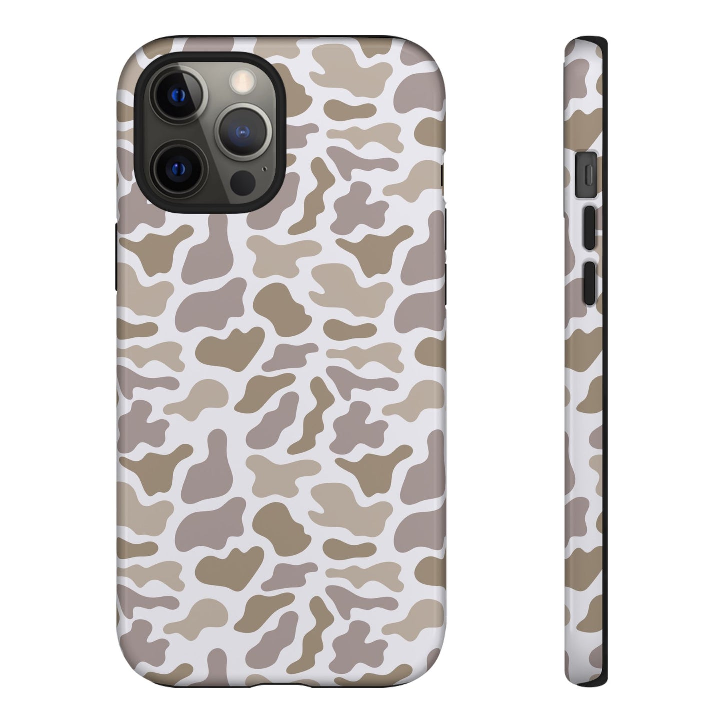 Grey Camo custom design Tough Cases