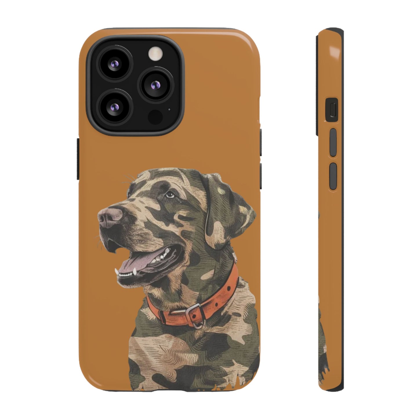 Camo Duck Dog custom design Tough Cases