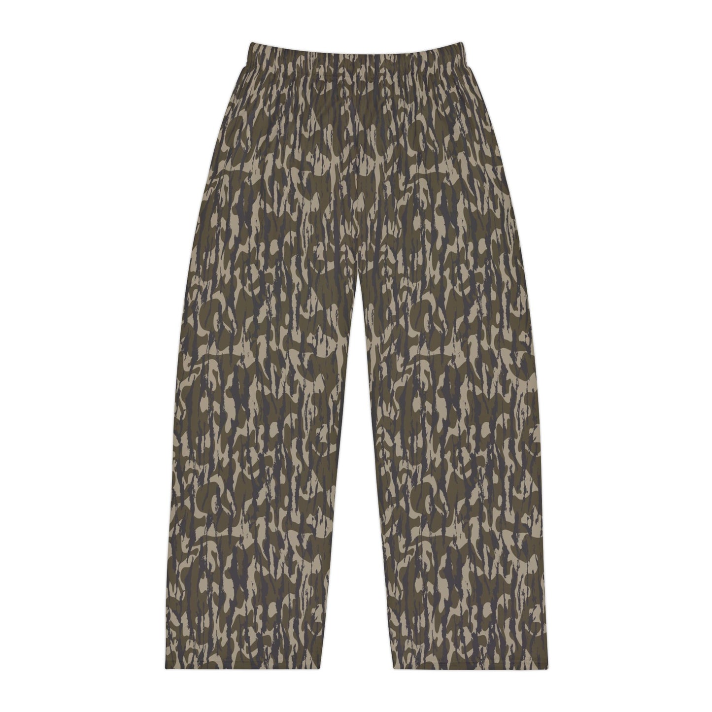 Bottomland Camo Print Men's Pajama Pants, Comfortable Sleepwear, Cozy Lounge Pants, Casual Home Wear, Relaxation Essentials