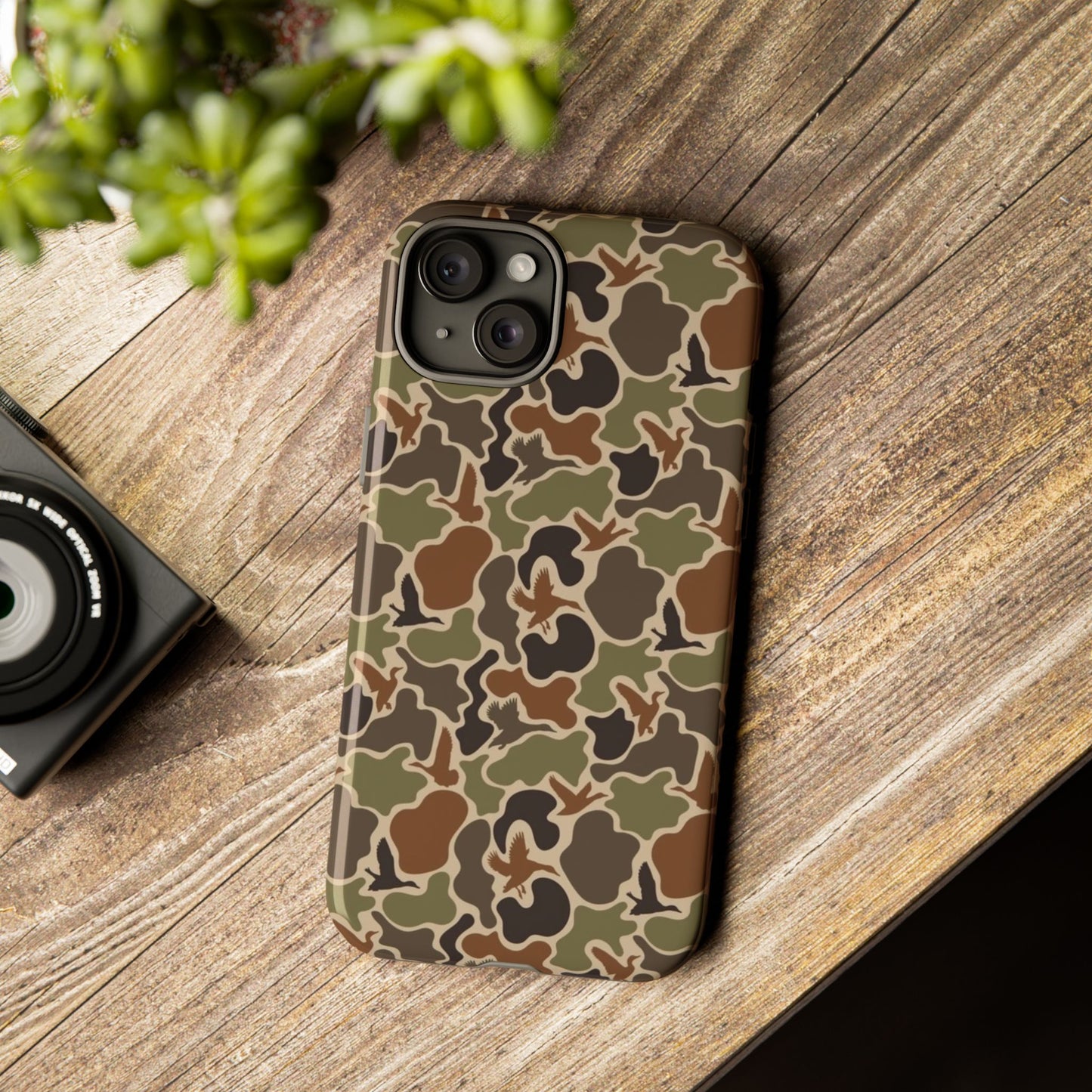 Duck Camo custom design Tough Cases