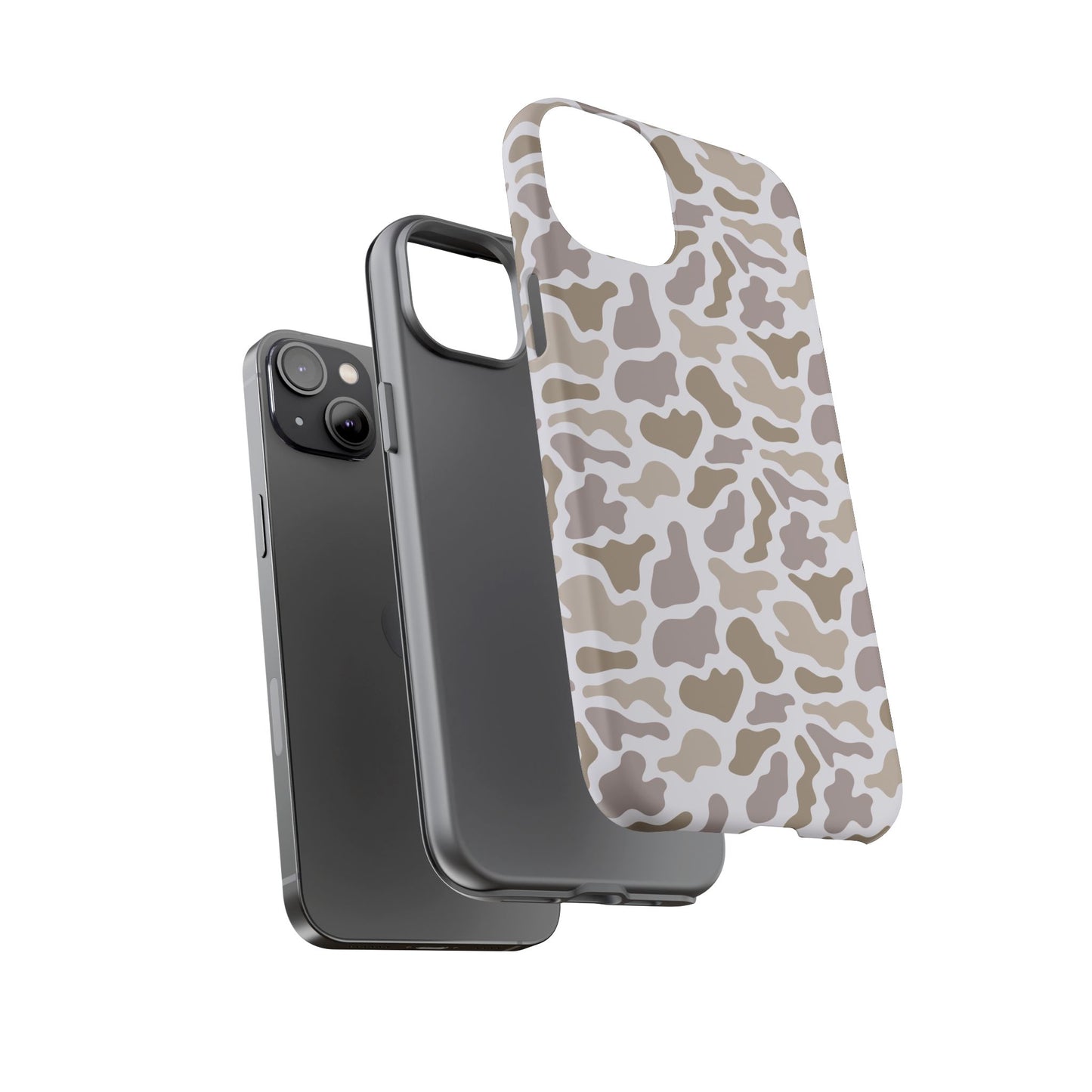 Grey Camo custom design Tough Cases