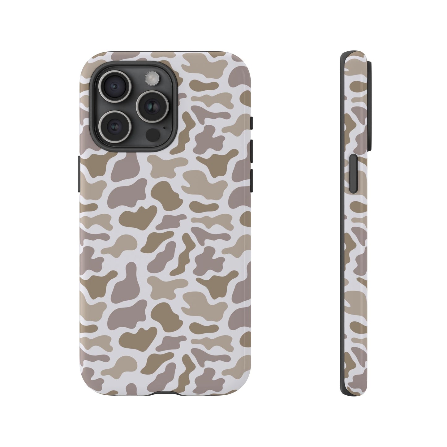 Grey Camo custom design Tough Cases