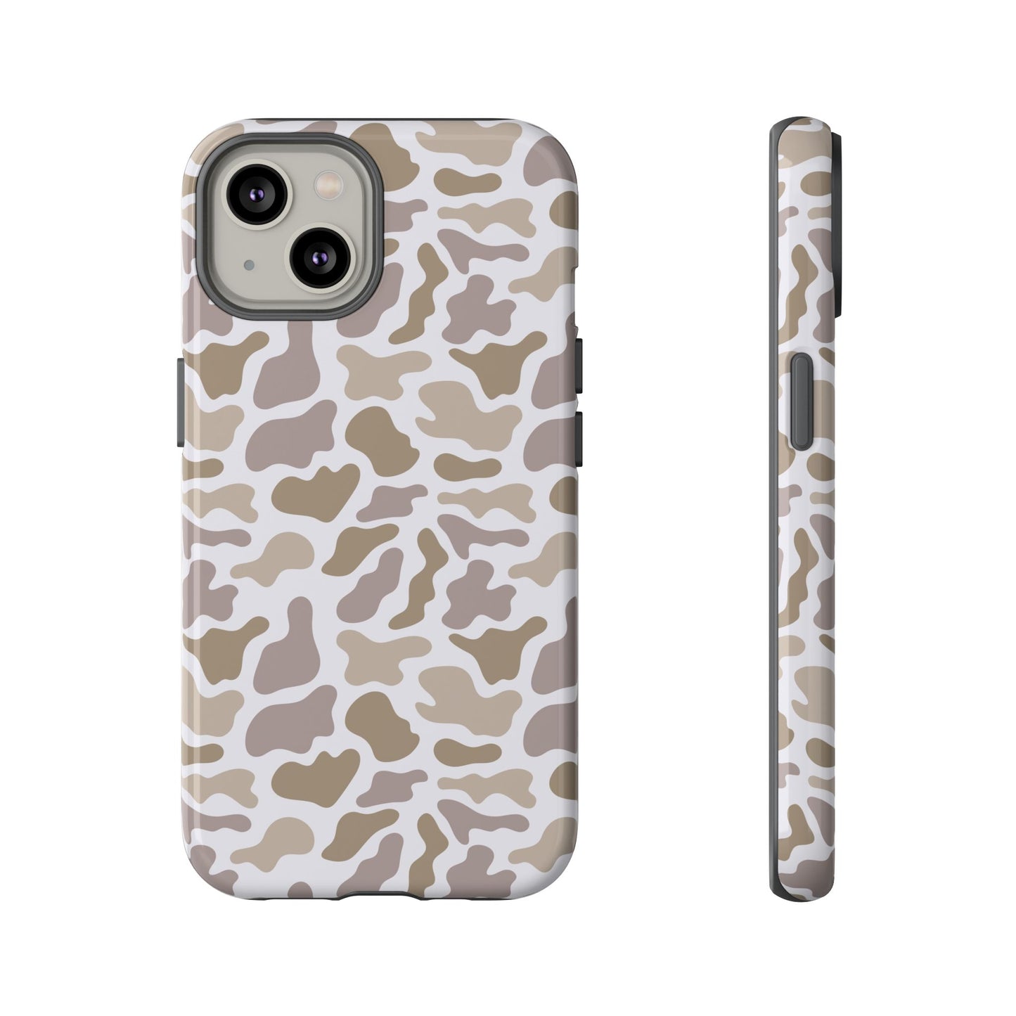 Grey Camo custom design Tough Cases