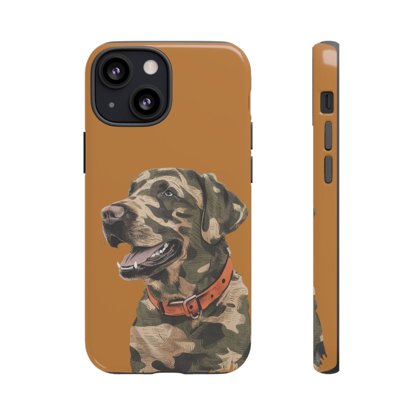 Camo Duck Dog custom design Tough Cases