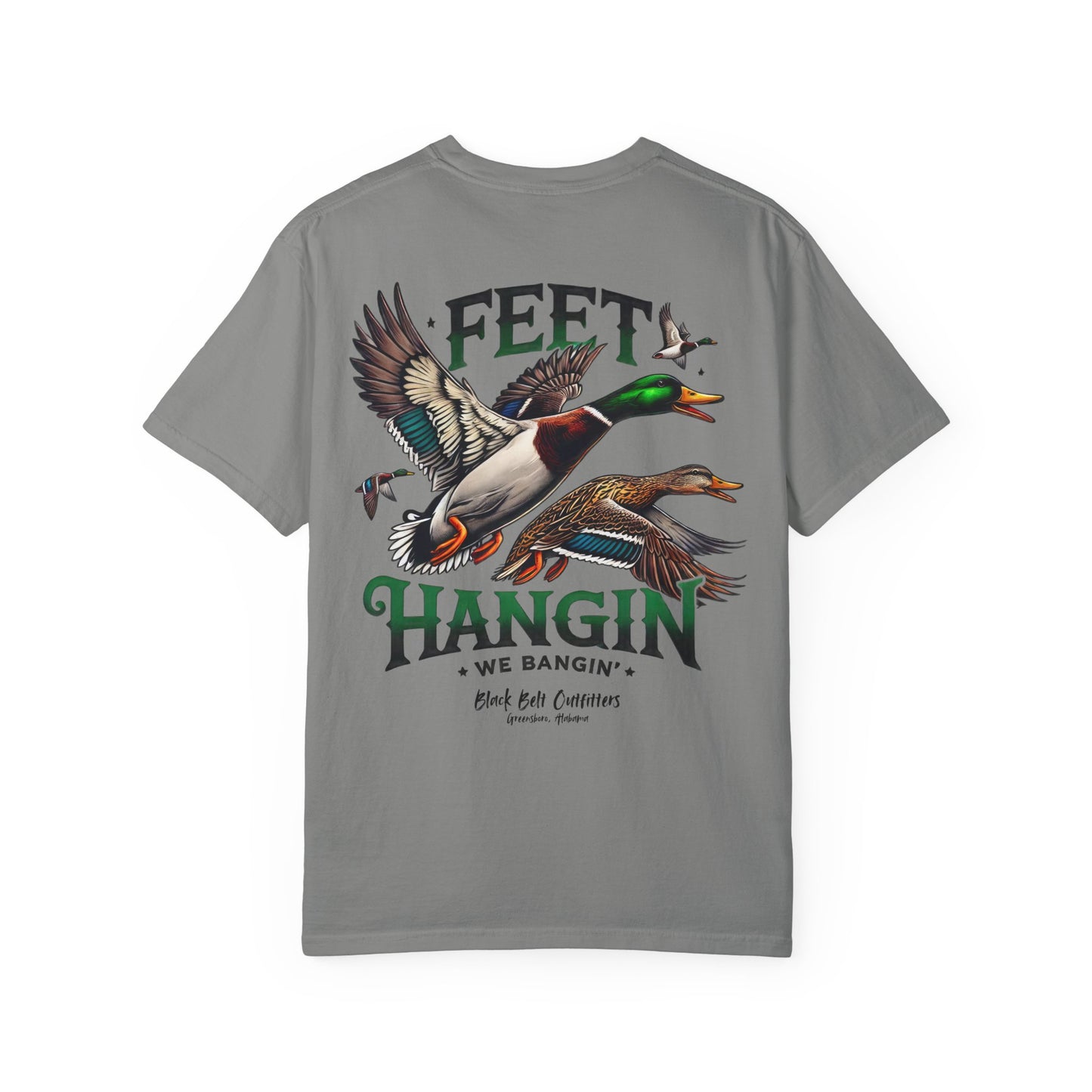 Feet Hangin We Bangin Unisex T-Shirt, Perfect for Gifts, Father's Day, Golf Events, Casual Wear, Comfortable Tee