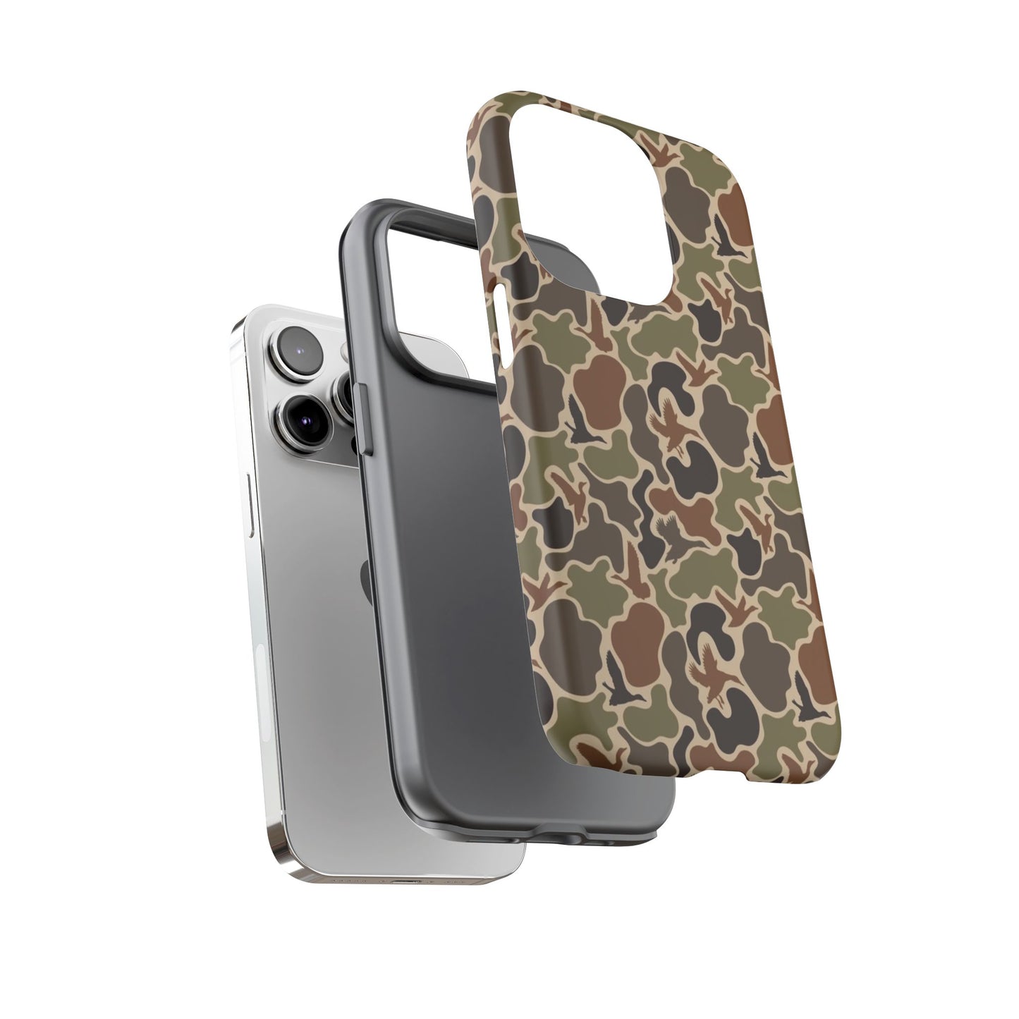 Duck Camo custom design Tough Cases