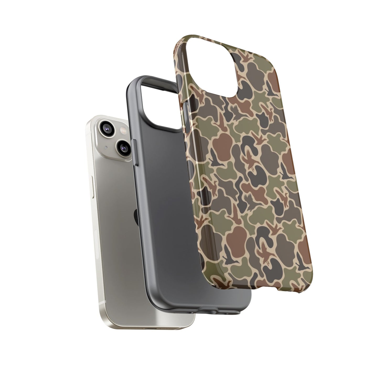 Duck Camo custom design Tough Cases