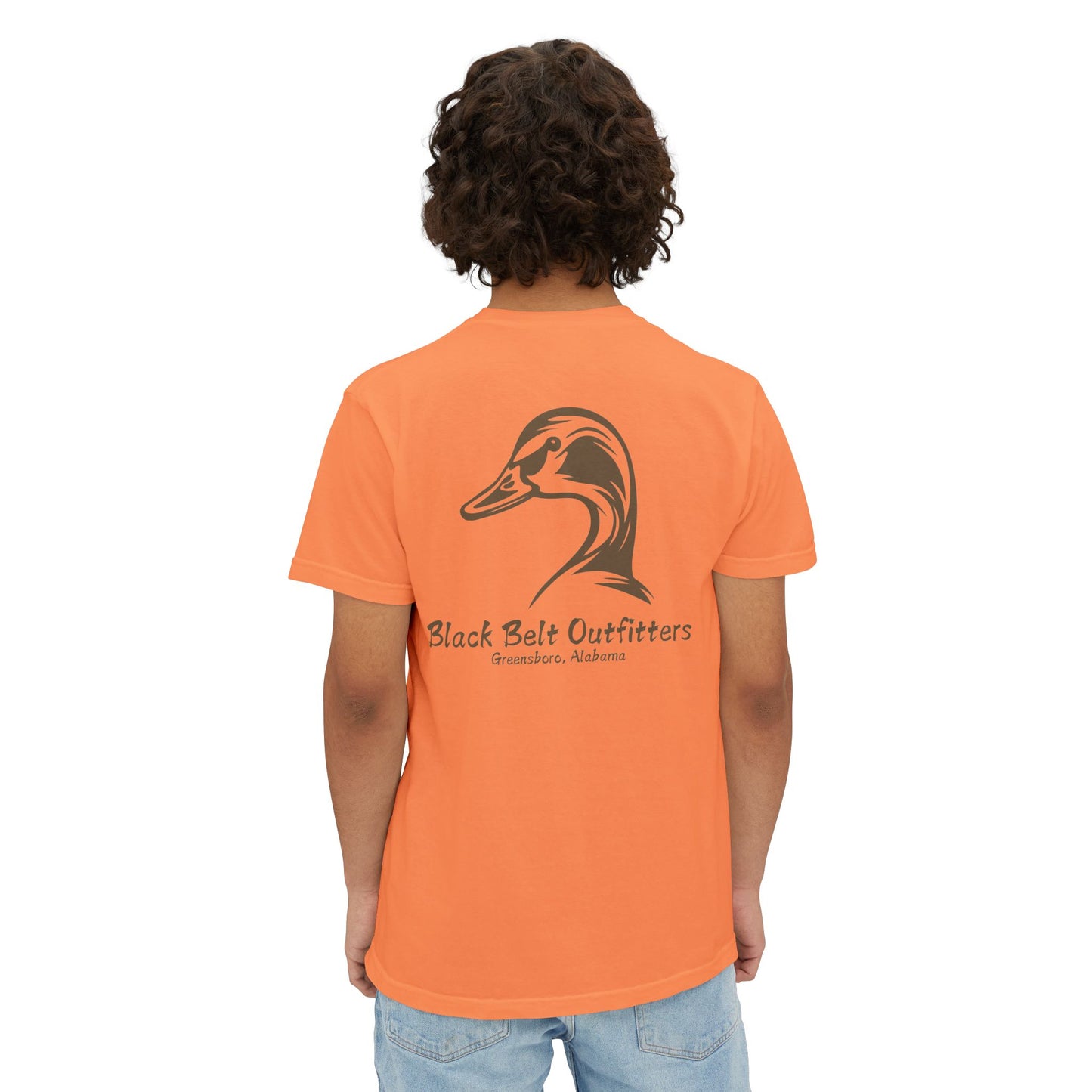 Black Belt Outfitters Duck Head - Unisex Heavy Cotton Pocket Tee
