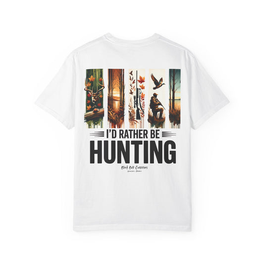 I Would Rather Be Hunting Unisex T-Shirt, Perfect for Gifts, Father's Day, Golf Events, Casual Wear, Comfortable Tee