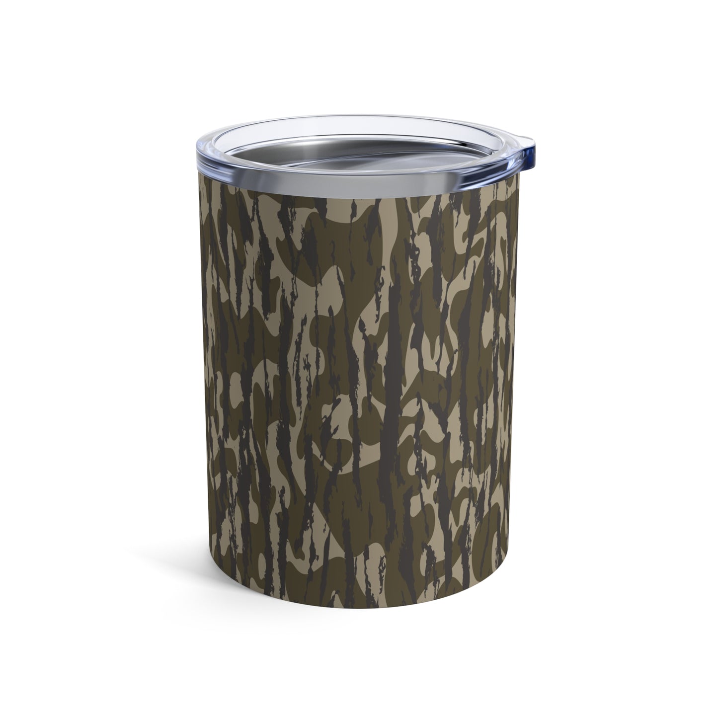 Bottomland Camo Tumbler 10oz - Adventure Ready, Outdoor Enthusiast Gift, Camping, Hunting, Military Style, Travel Mug