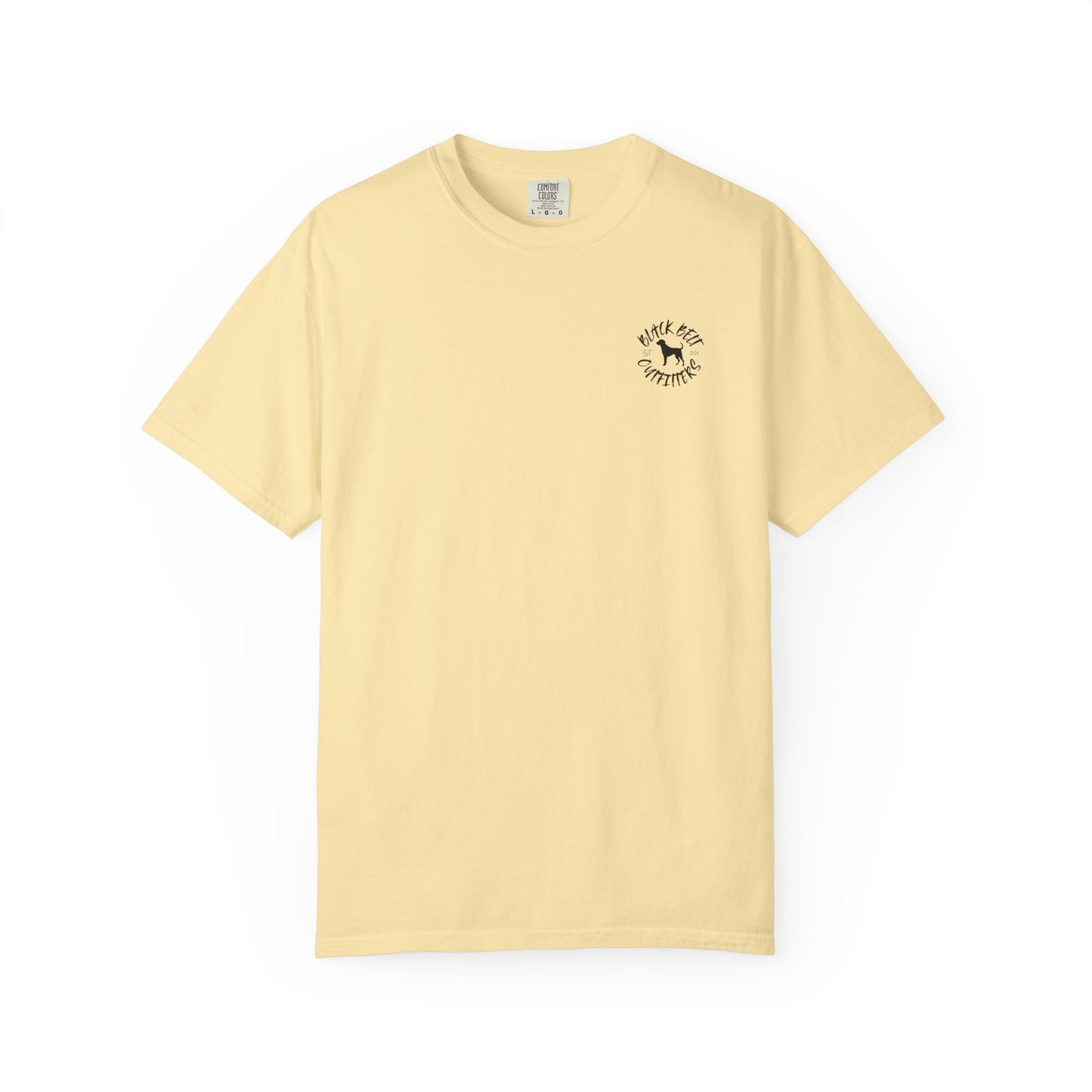 Old School Camo Flying Duck Unisex Garment-Dyed Pocket T-Shirt