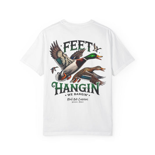 Feet Hangin We Bangin Unisex T-Shirt, Perfect for Gifts, Father's Day, Golf Events, Casual Wear, Comfortable Tee