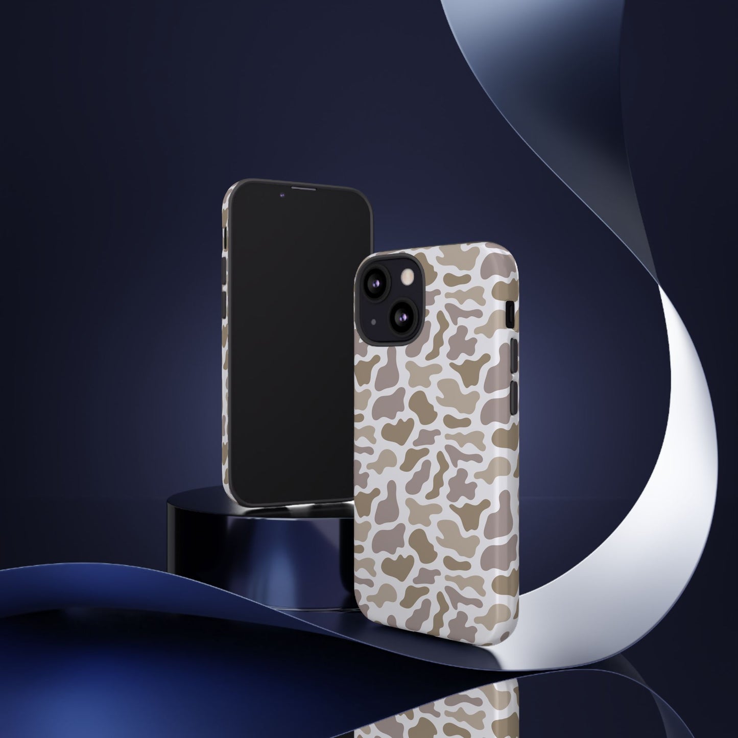 Grey Camo custom design Tough Cases