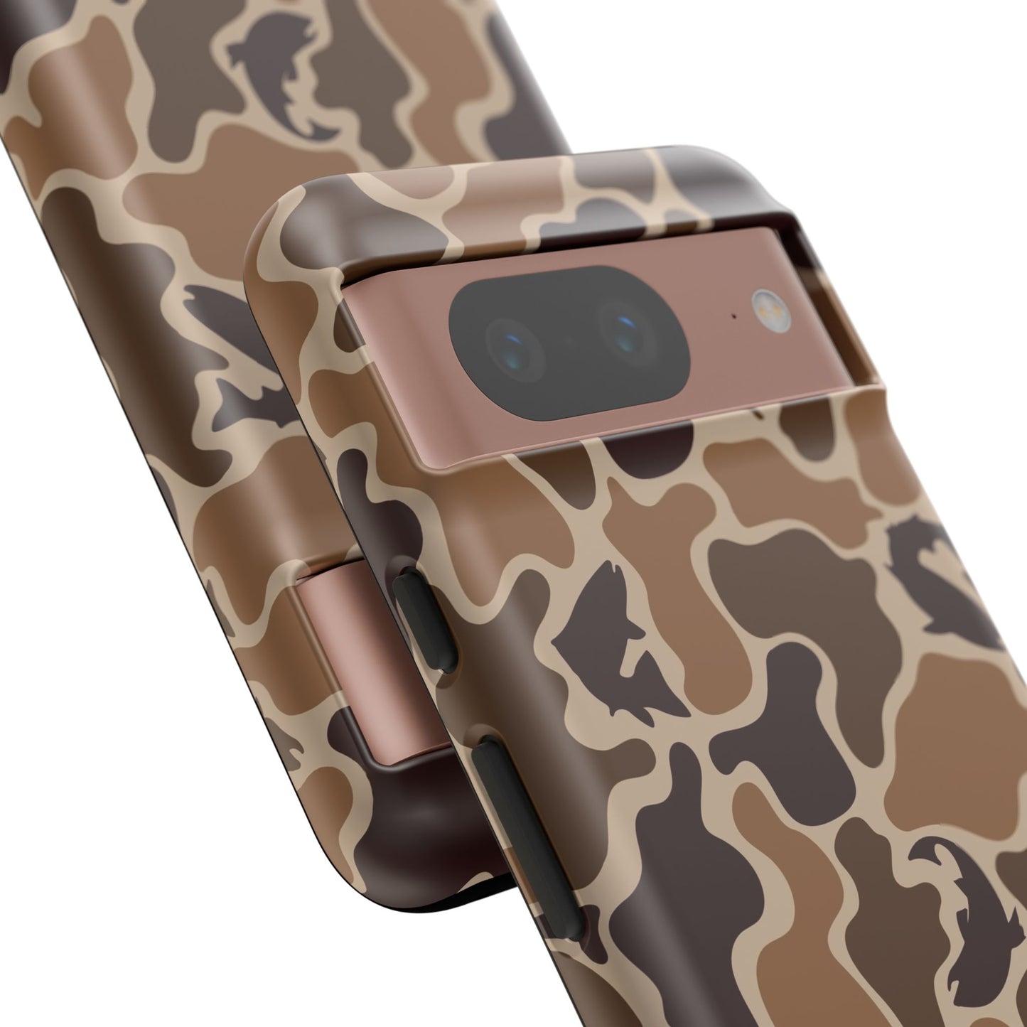 Brown Shark Camo design Tough Cases