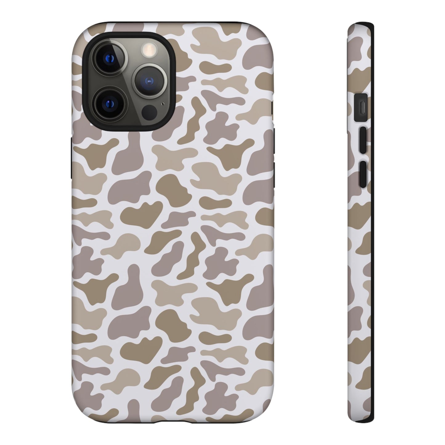 Grey Camo custom design Tough Cases