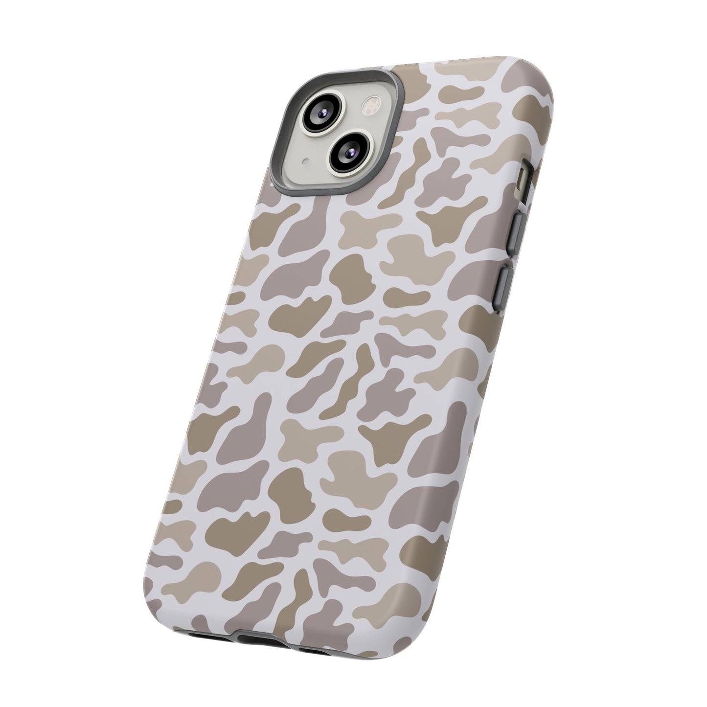 Grey Camo custom design Tough Cases