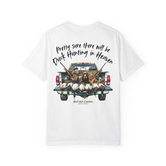 Duck Hunting in Heaven Unisex Garment-Dyed T-shirt