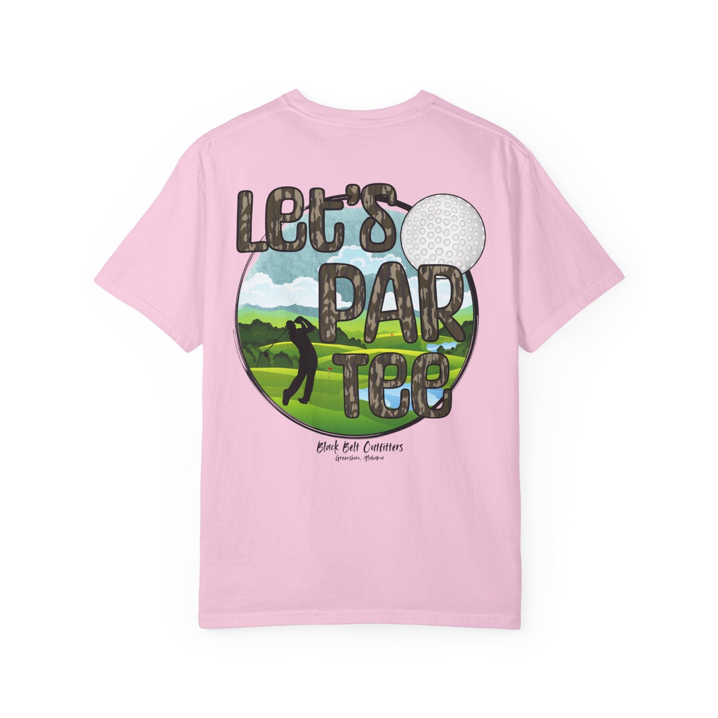 Let's Par Tee, Unisex Cotton Tee, Perfect for Golf Lovers, Gift for Father's Day, Casual Wear, Sports Apparel