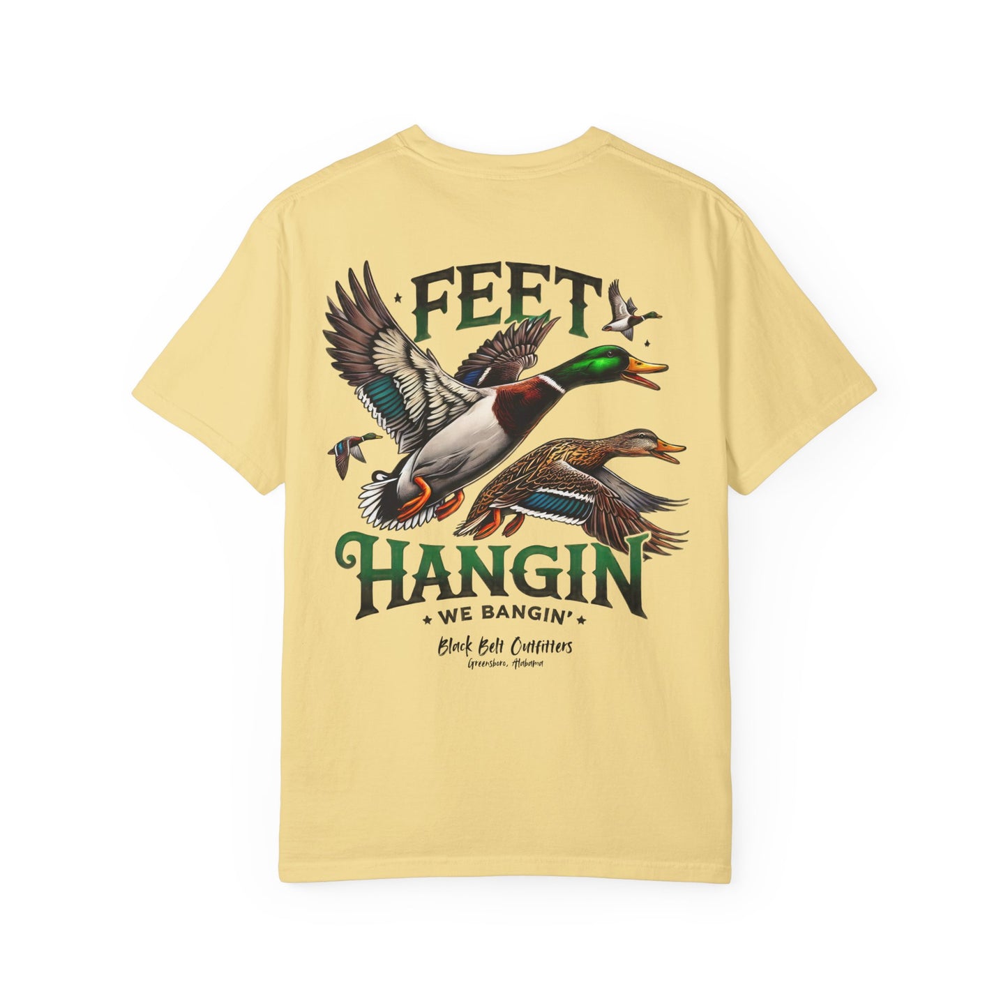 Feet Hangin We Bangin Unisex T-Shirt, Perfect for Gifts, Father's Day, Golf Events, Casual Wear, Comfortable Tee