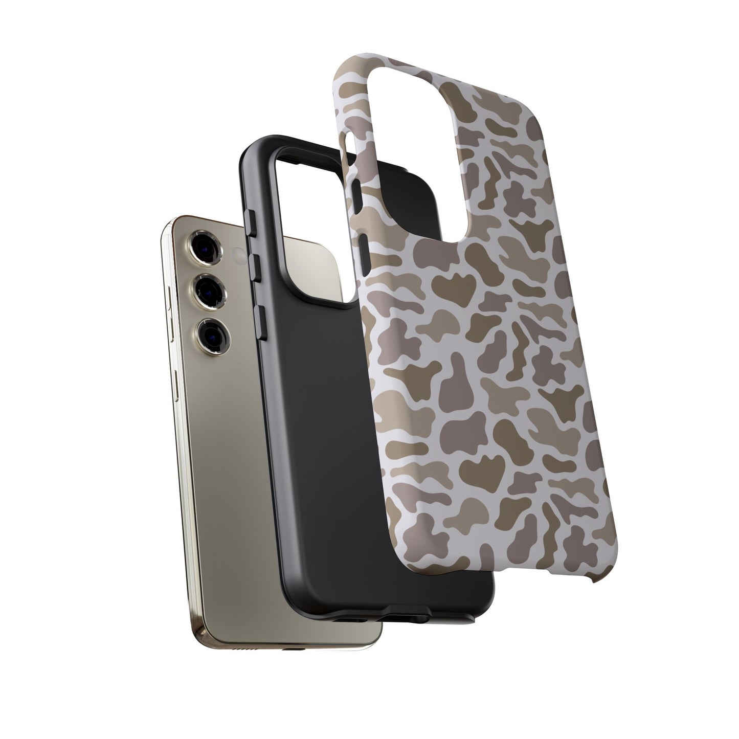 Grey Camo custom design Tough Cases