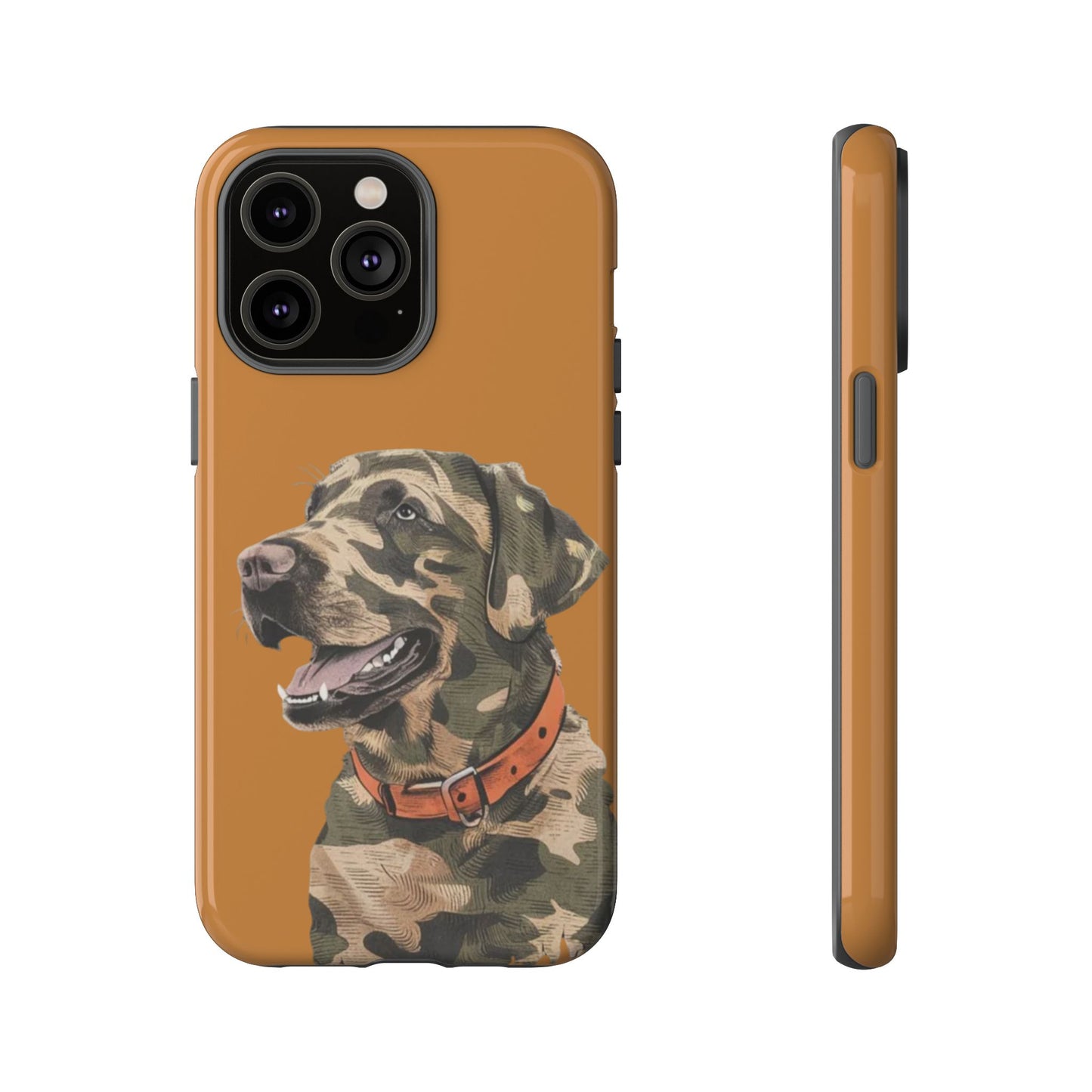 Camo Duck Dog custom design Tough Cases