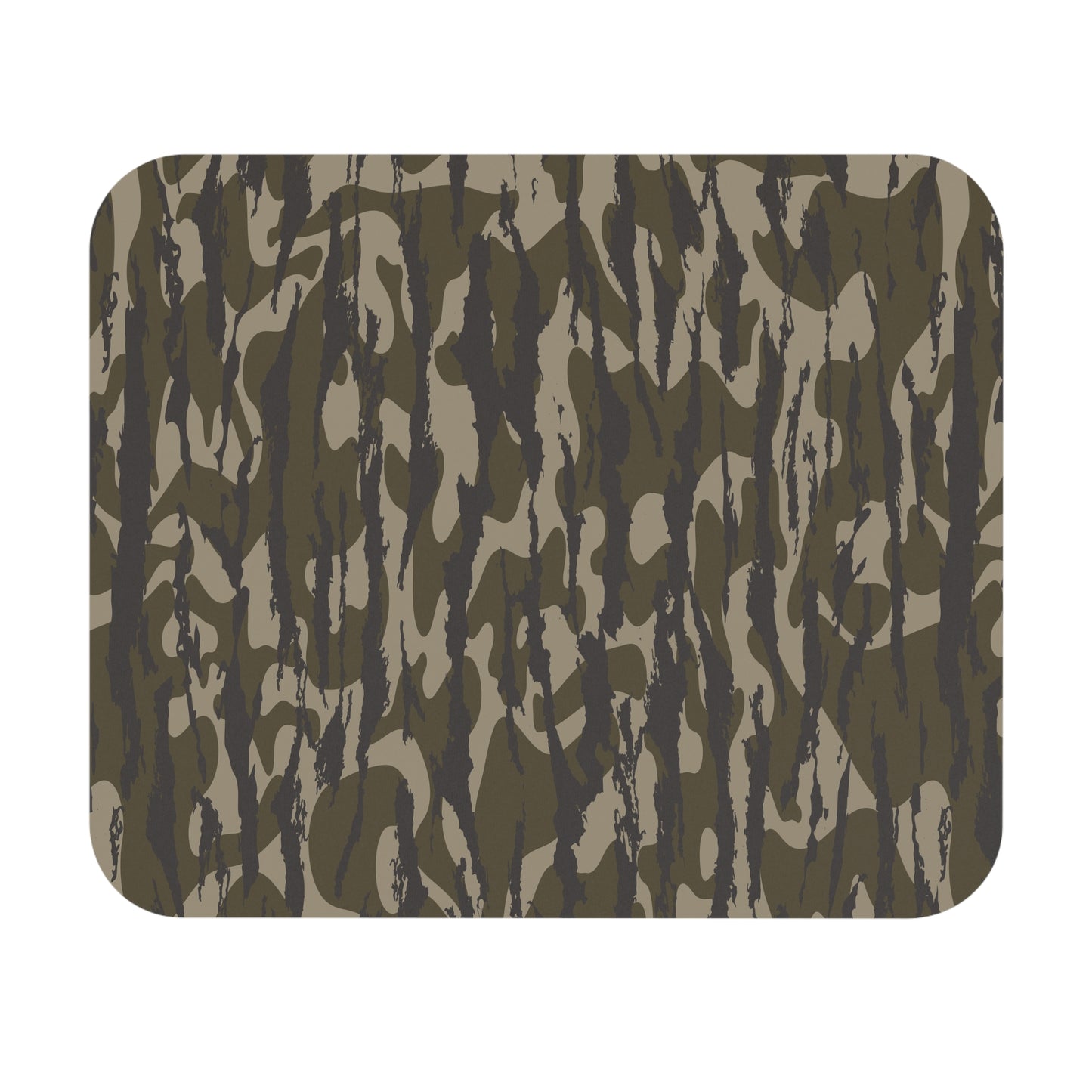 Bottomland Camo Mouse Pad, Stylish Desk Accessory for Gamers, Military Theme, Gift for Him, Office Decor, Nature Lover Gift