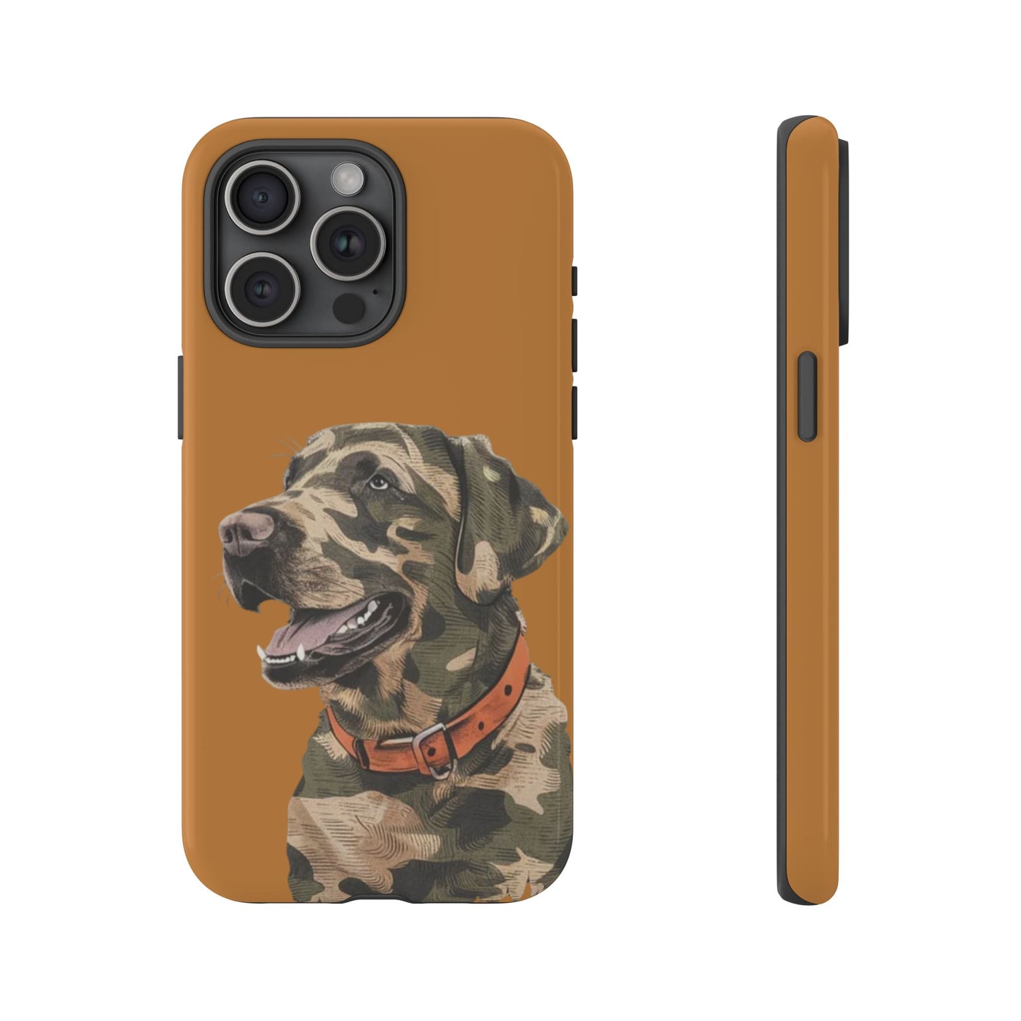 Camo Duck Dog custom design Tough Cases