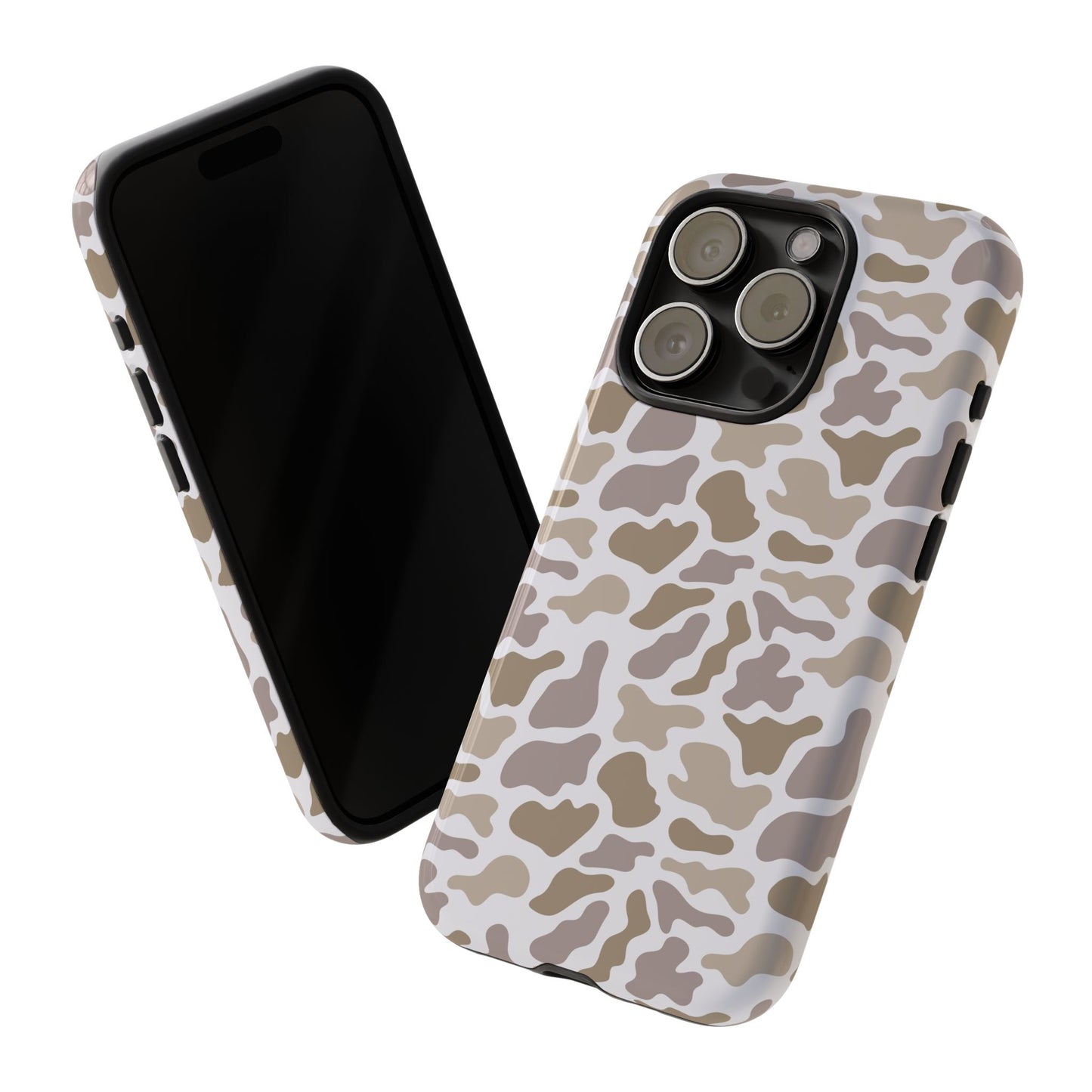 Grey Camo custom design Tough Cases