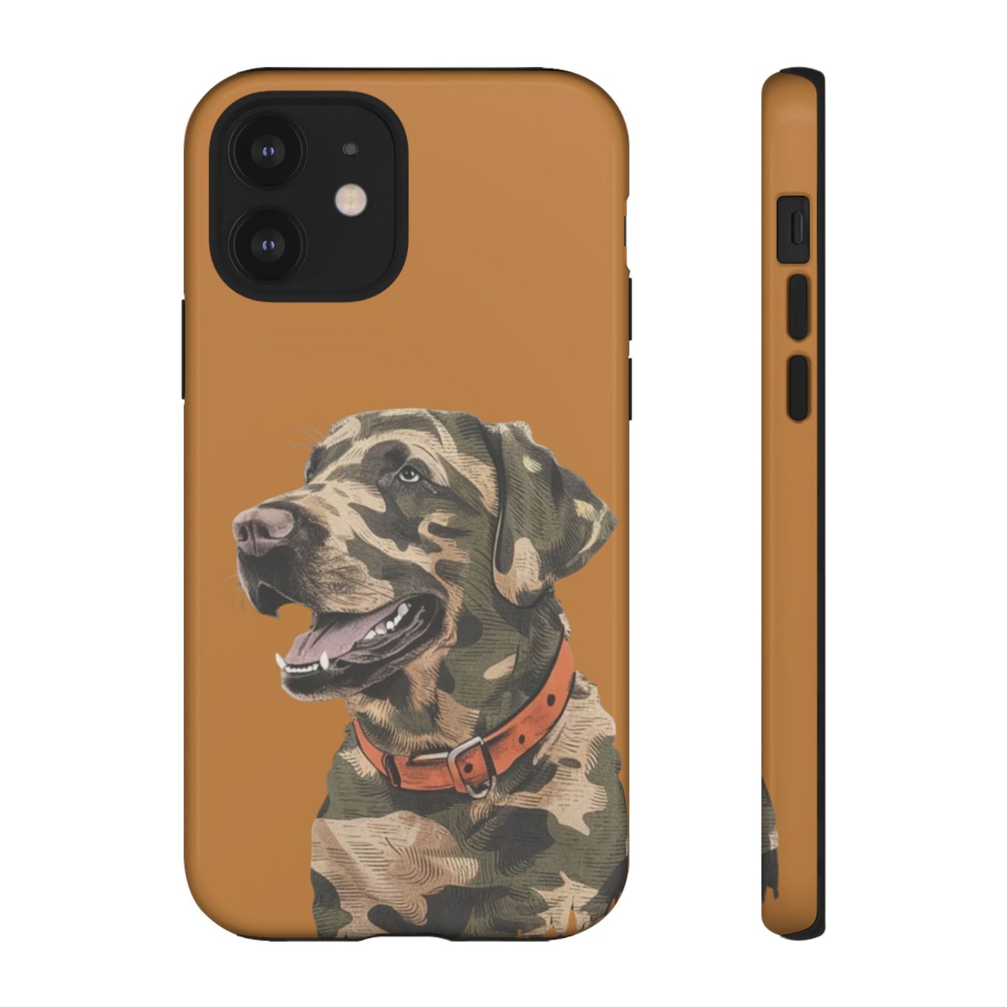 Camo Duck Dog custom design Tough Cases