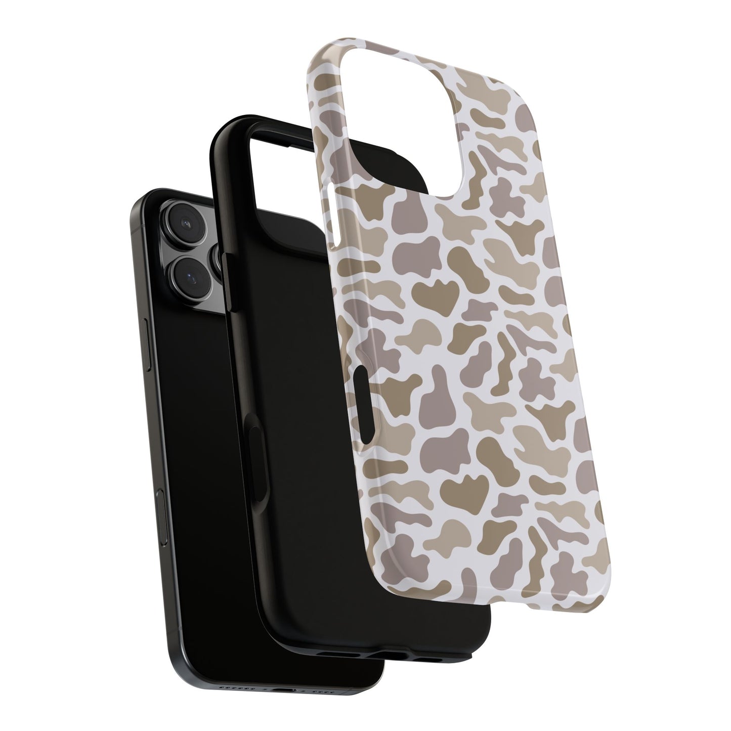 Grey Camo custom design Tough Cases