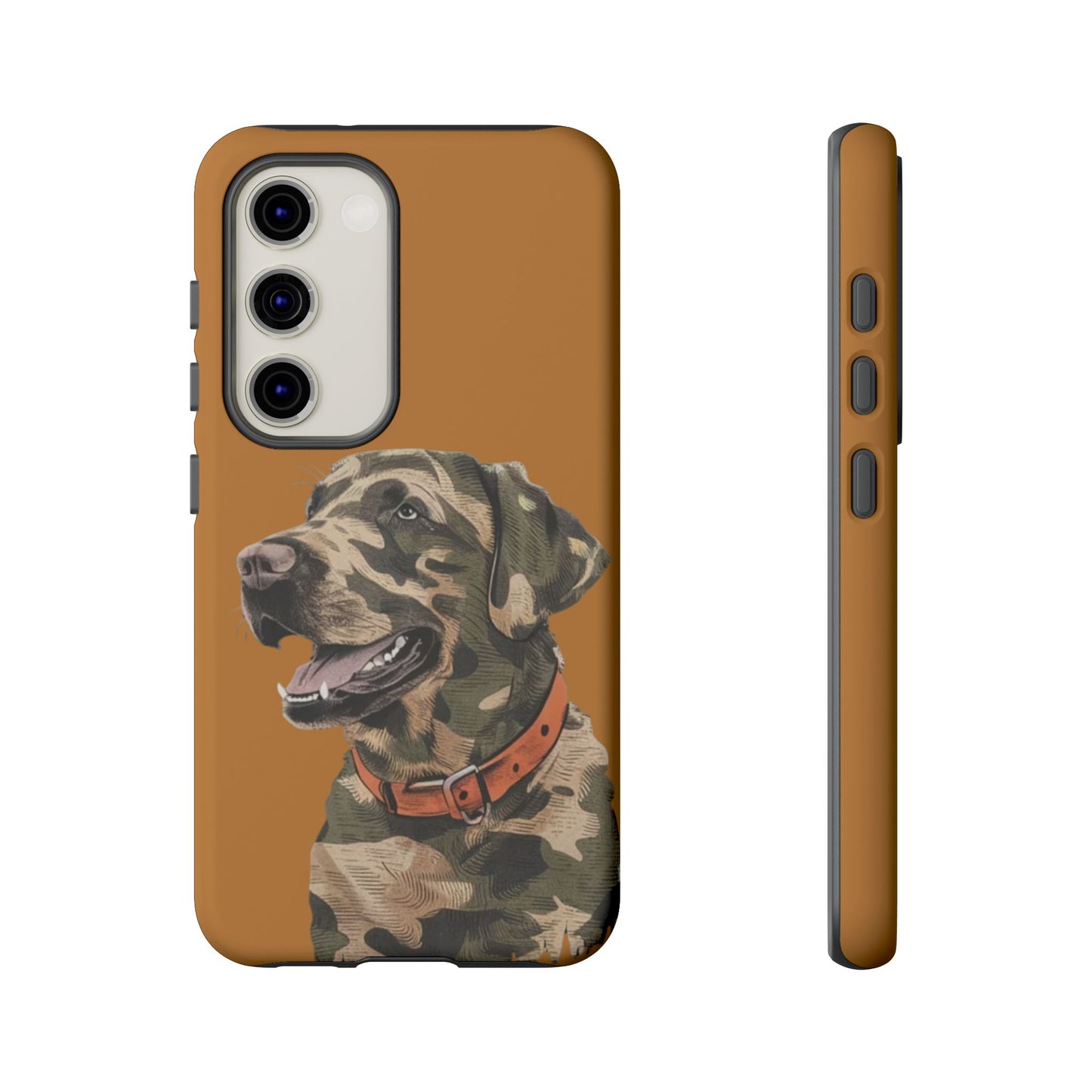 Camo Duck Dog custom design Tough Cases