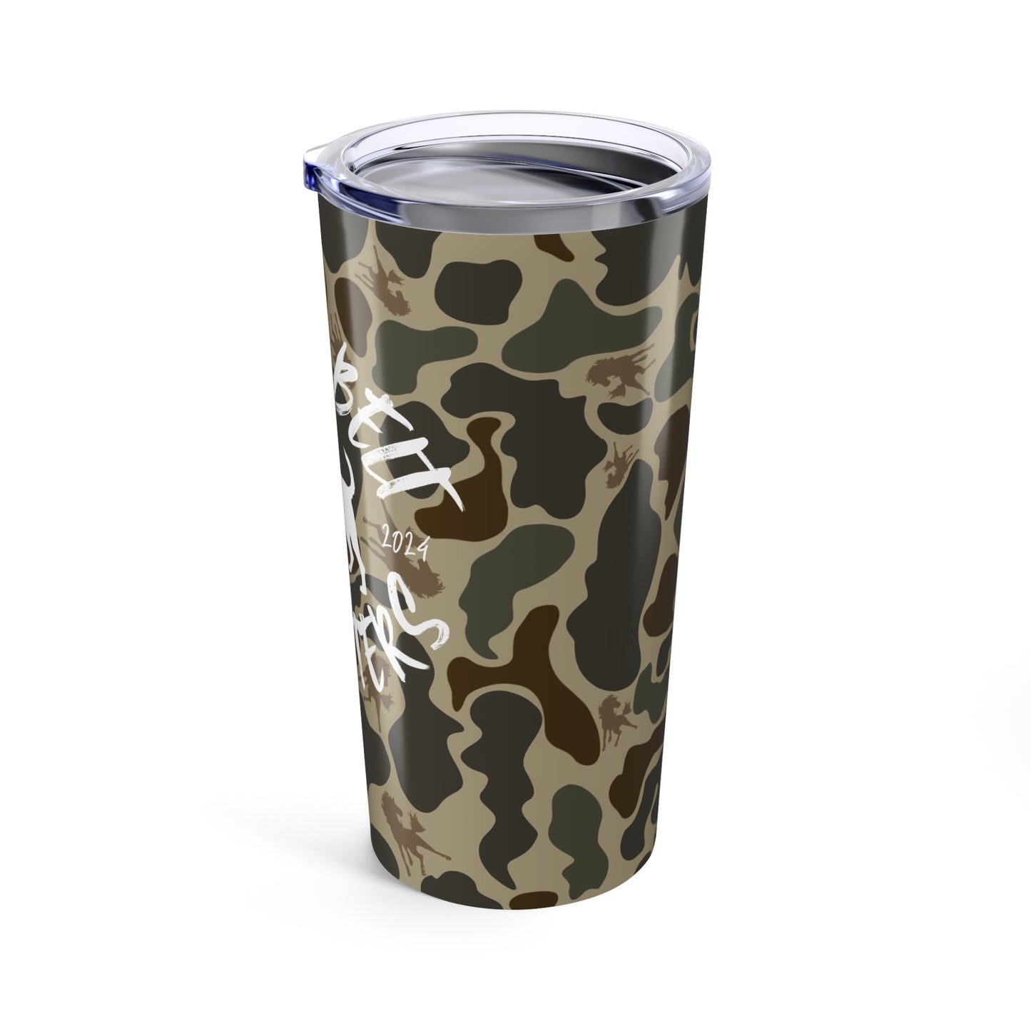 Black Belt Outfitters Wild Horses Camo Tumbler, Custom 20oz Travel Mug, Unique Gift for Hunters, Outdoor Lovers