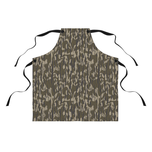 Bottomland Camo Chef Apron - Stylish Cooking Gift for Grilling, Baking, BBQs, Outdoor Cooking, Unique Kitchen Accessory