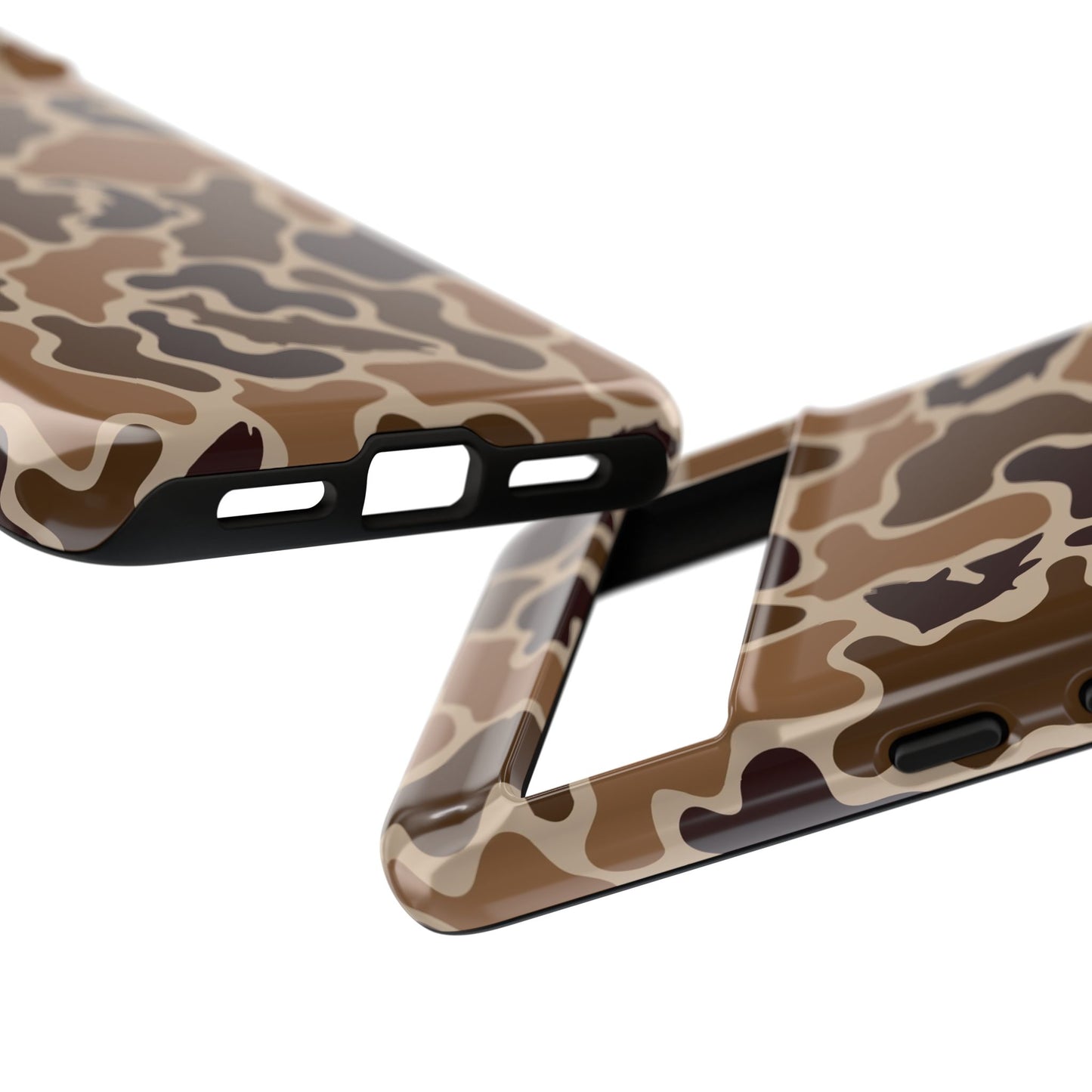 Brown Shark Camo design Tough Cases