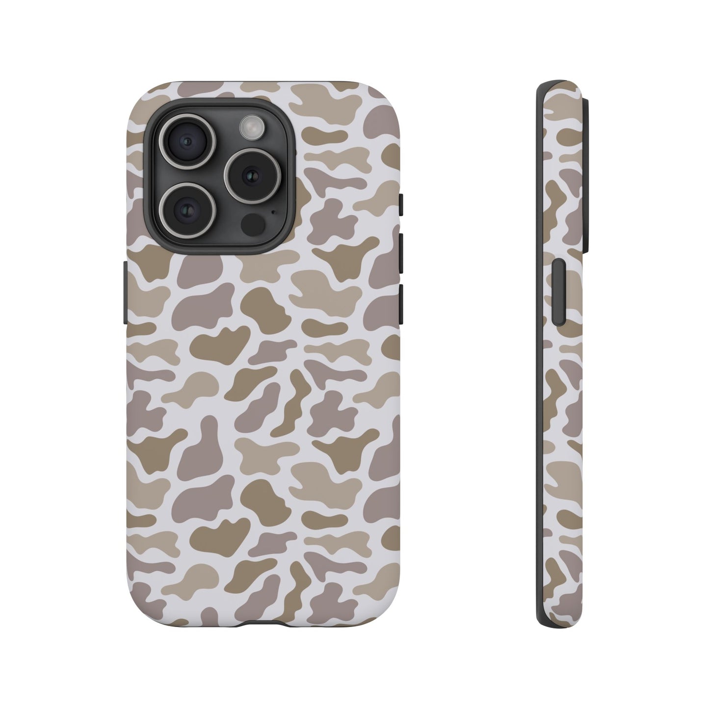 Grey Camo custom design Tough Cases