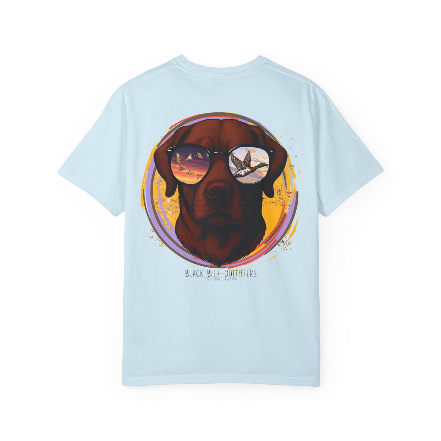 Duck Dog, All I Can See is Duck Hunting Unisex T-Shirt, Perfect for Gifts, Father's Day, Golf Events, Casual Wear, Comfortable Tee