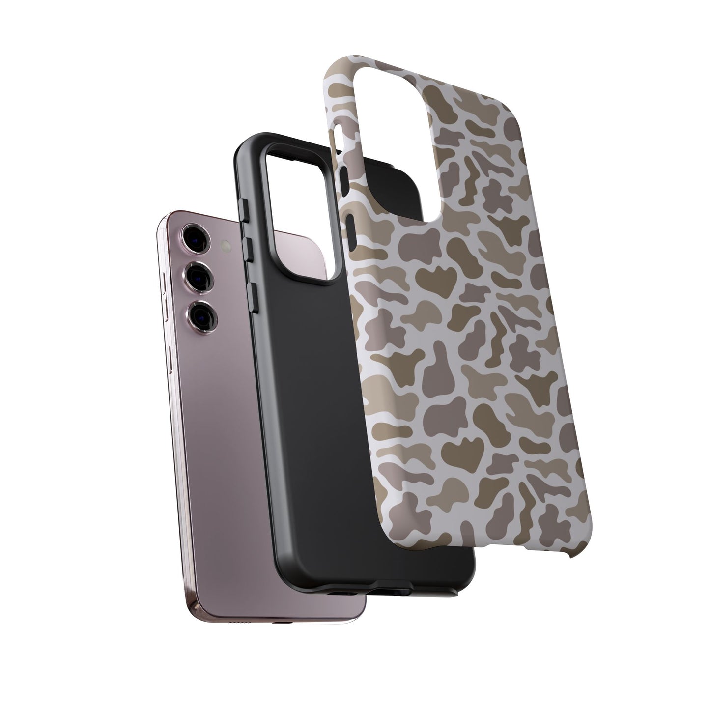 Grey Camo custom design Tough Cases
