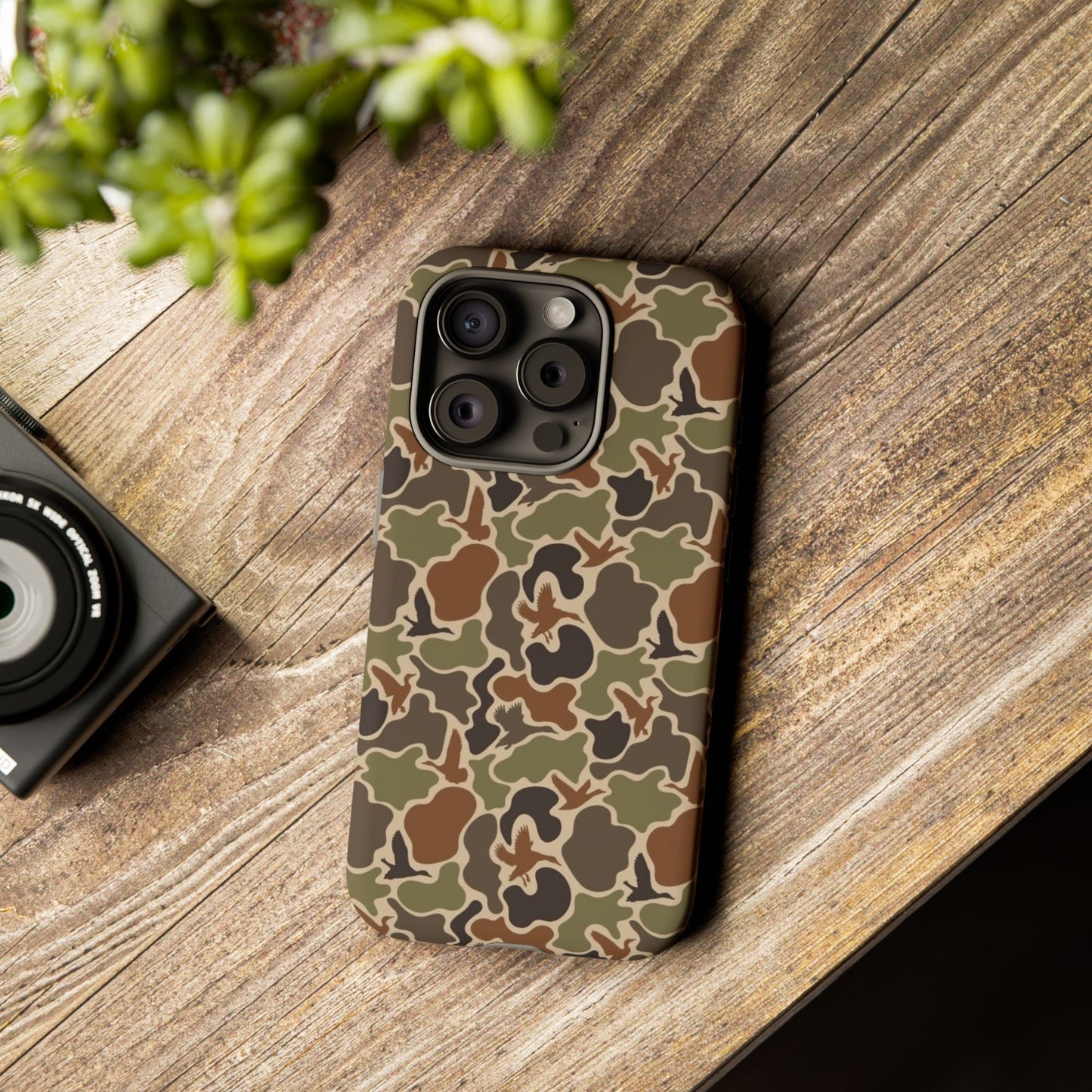 Duck Camo custom design Tough Cases